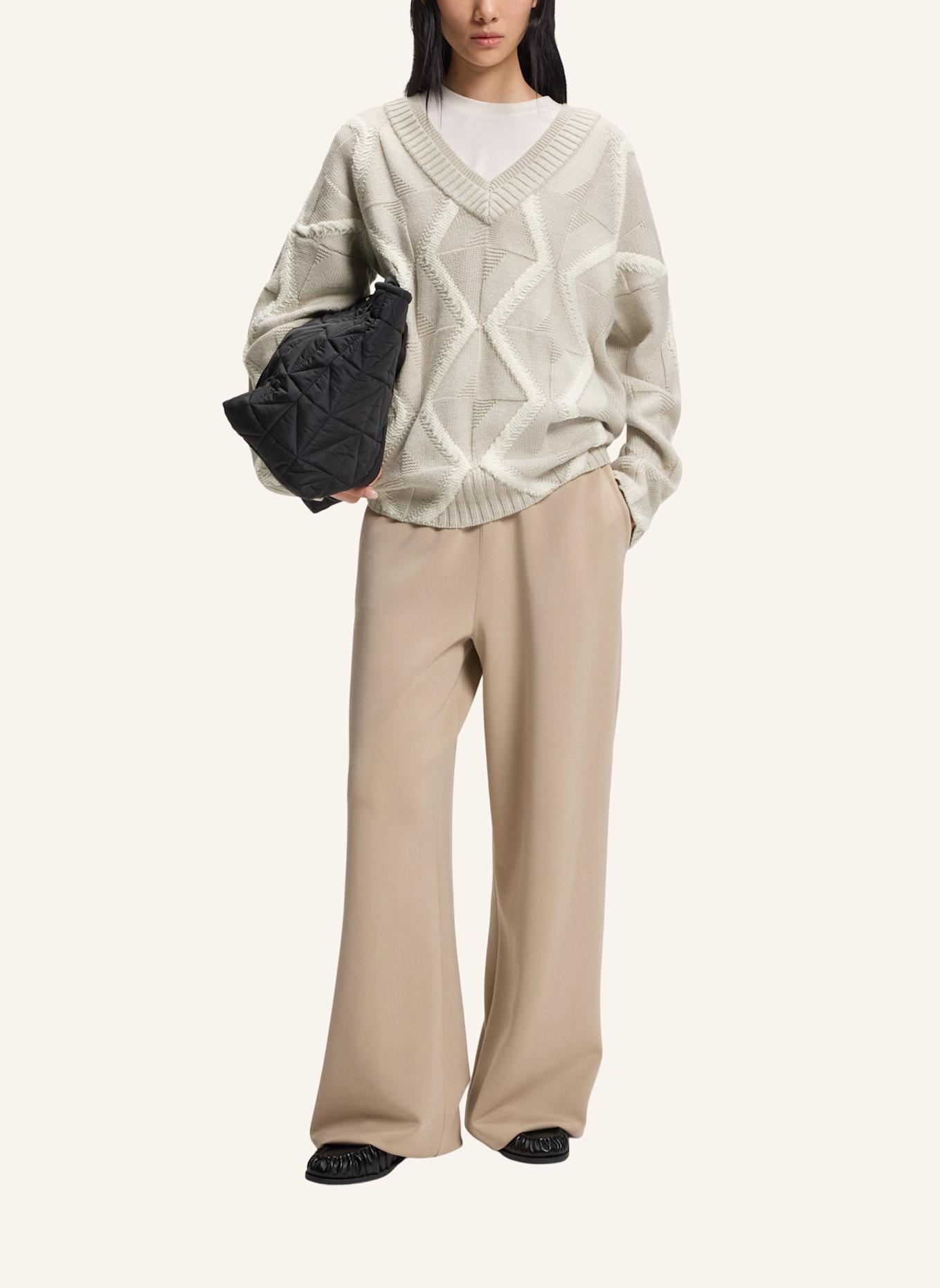 BOSS Pullover FLARIN Relaxed Fit: WEISS