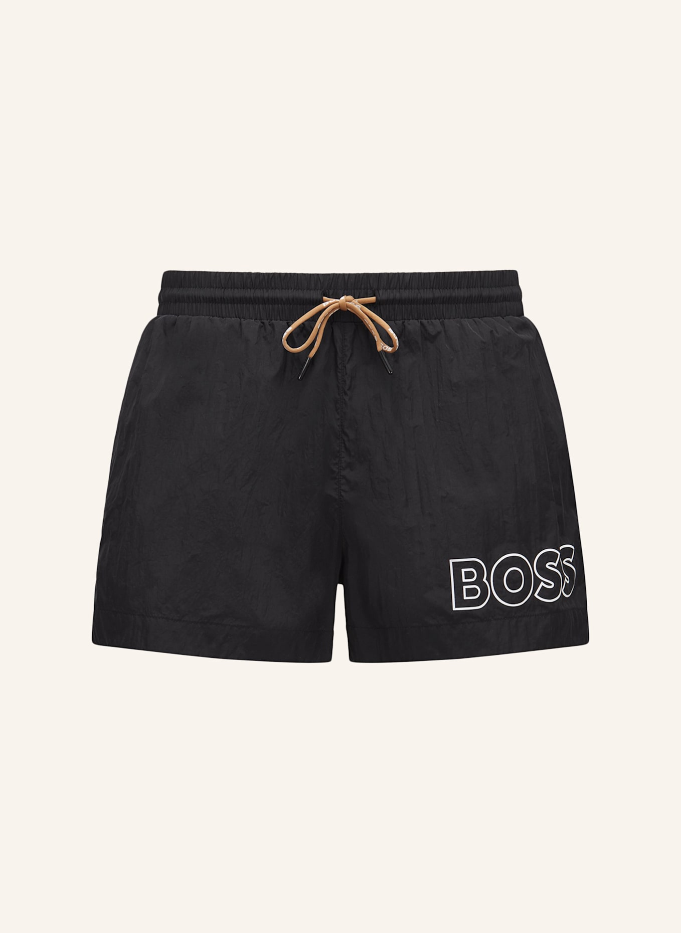 BOSS Badeshort MOONEYE: SCHWARZ