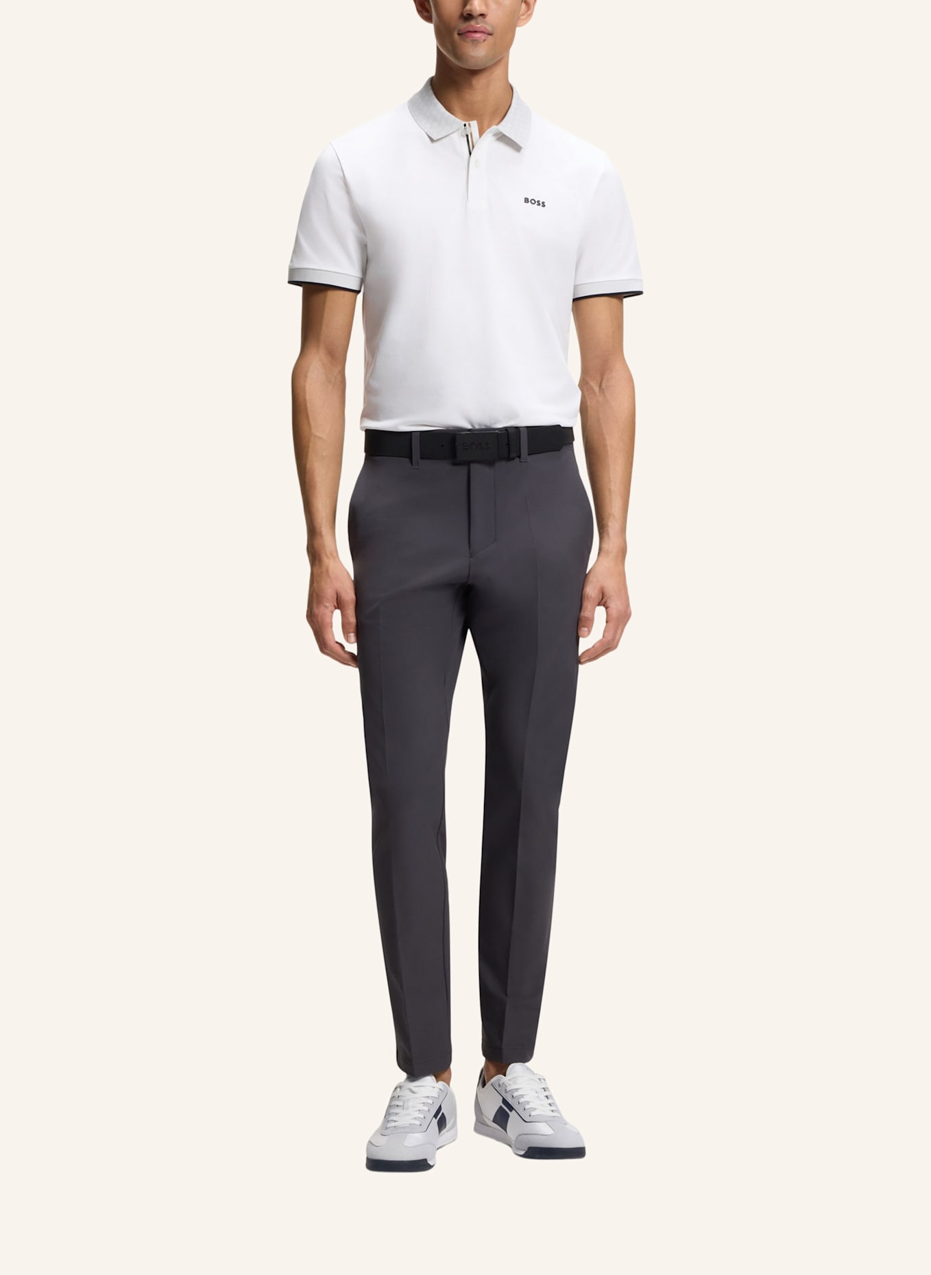 BOSS Sneaker NITAN_LOWP_NYMITH: WEISS