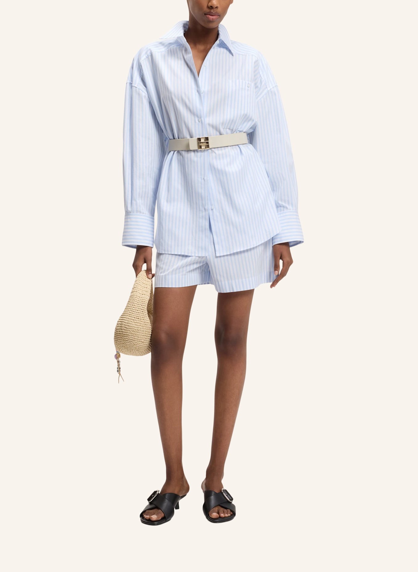 HUGO Business Kleid HARITE Regular Fit: SCHWARZ