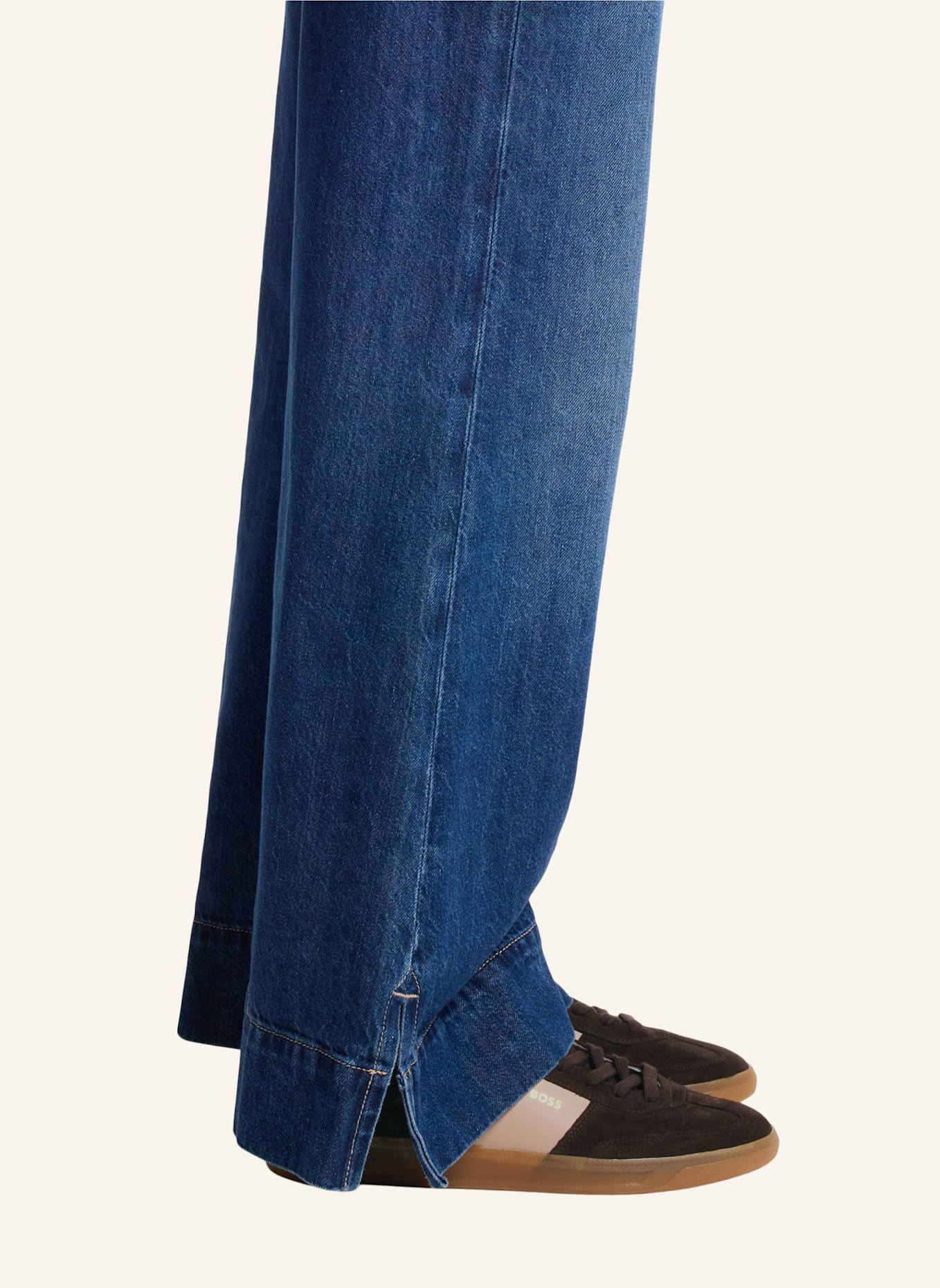 BOSS Turnschuh BRENTA_TENN_SDLT: DUNKELBRAUN