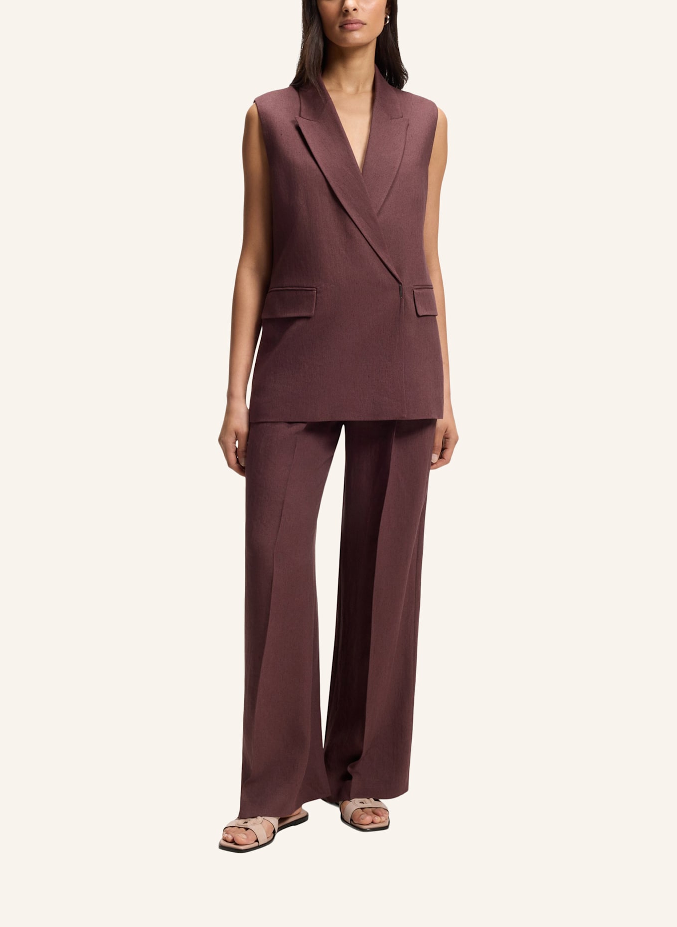 BOSS Sandale CHARLIZE_SAMU10_SBHF: ROSA