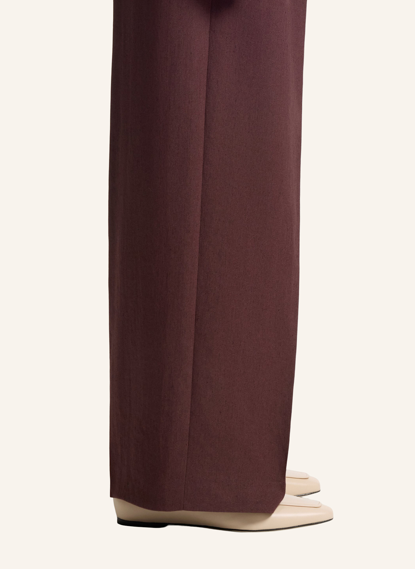 BOSS Flacher Schuh CHARLIZE_LOAFER_LTS: BEIGE