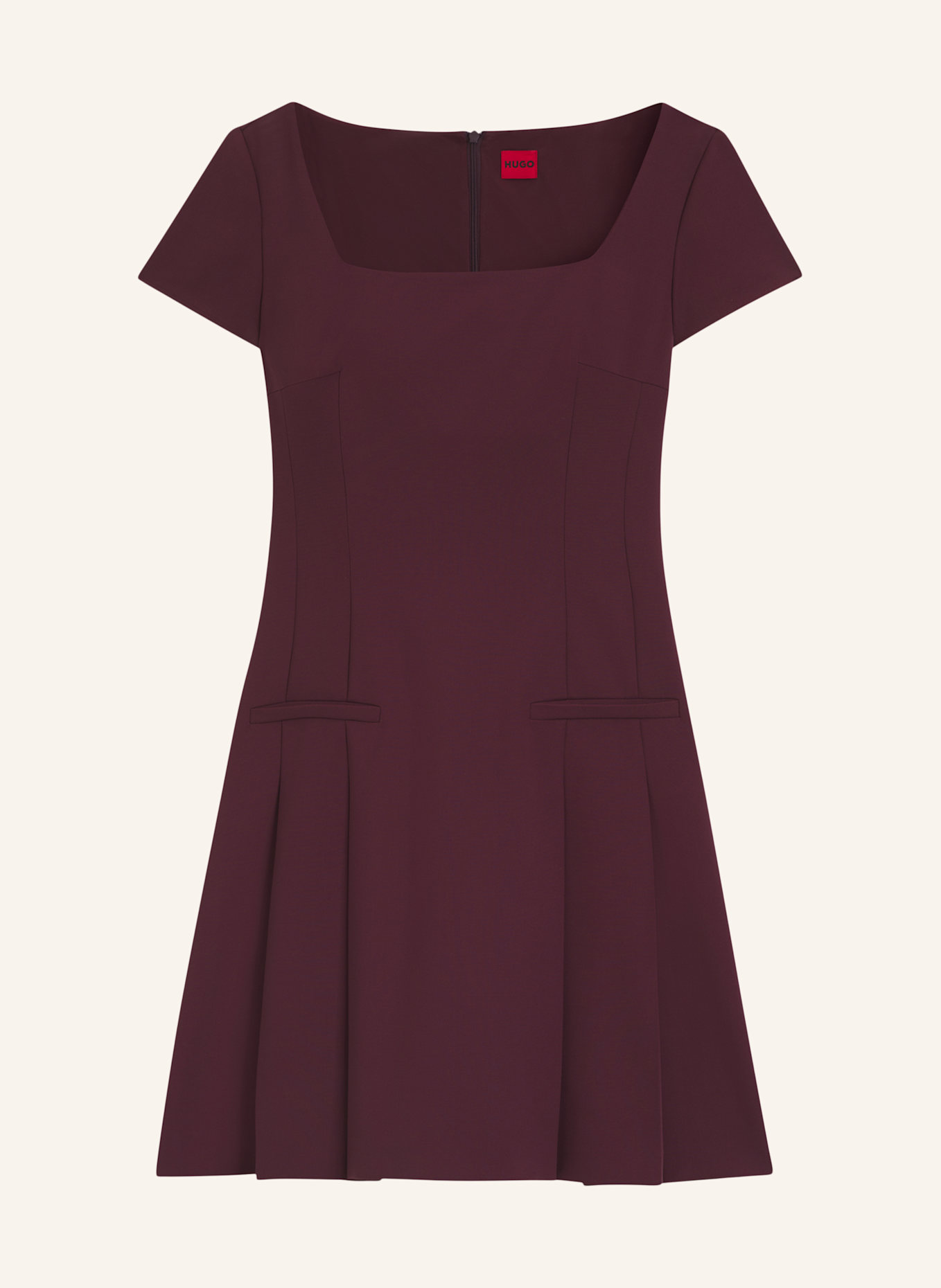 HUGO Business Kleid KEFINA Regular Fit: DUNKELLILA