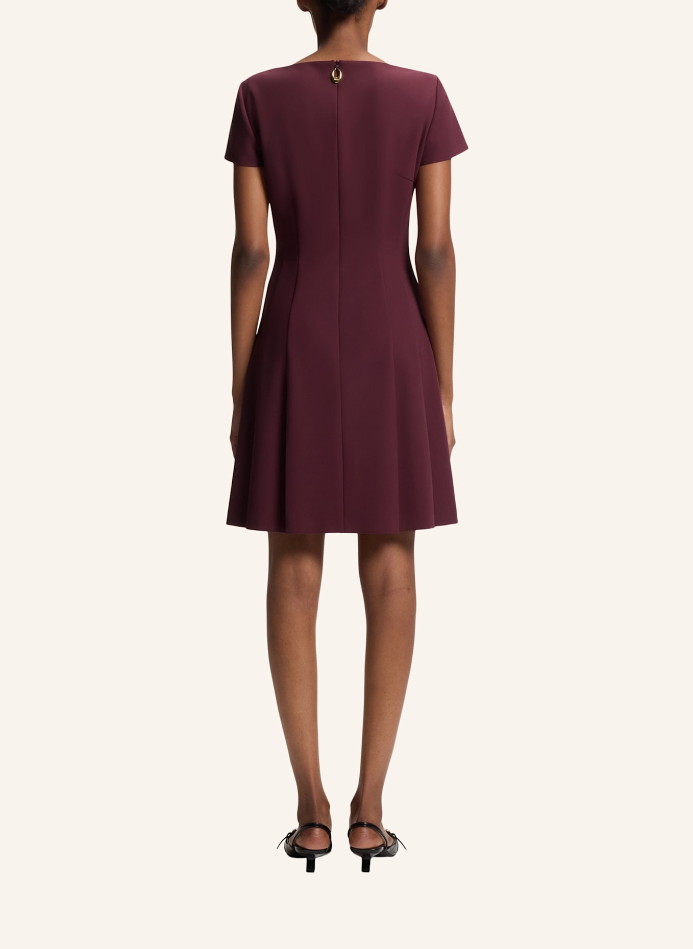 HUGO Business Kleid KEFINA Regular Fit: DUNKELLILA