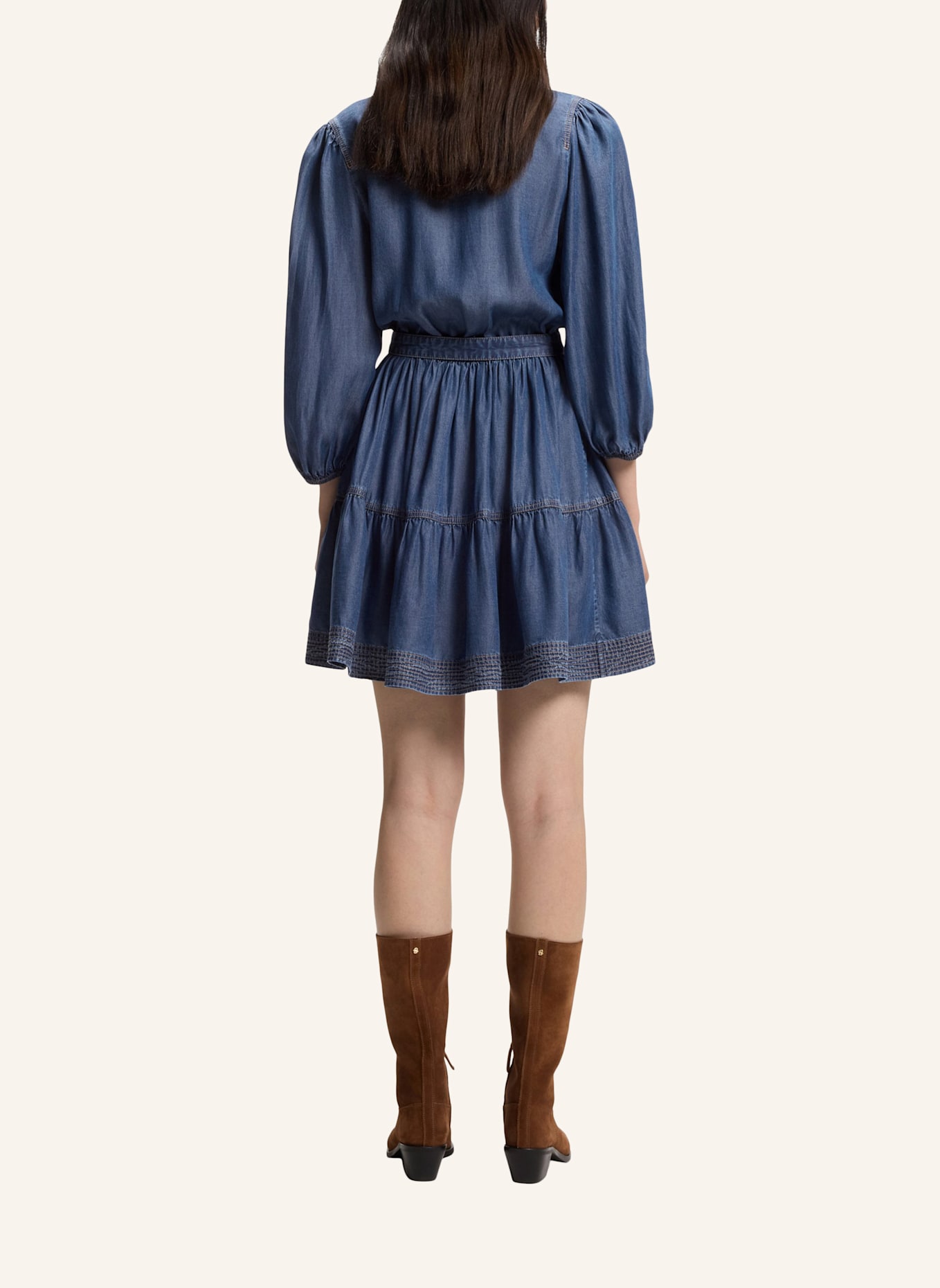 BOSS Kleid DARDY in Jeansoptik: BLAU