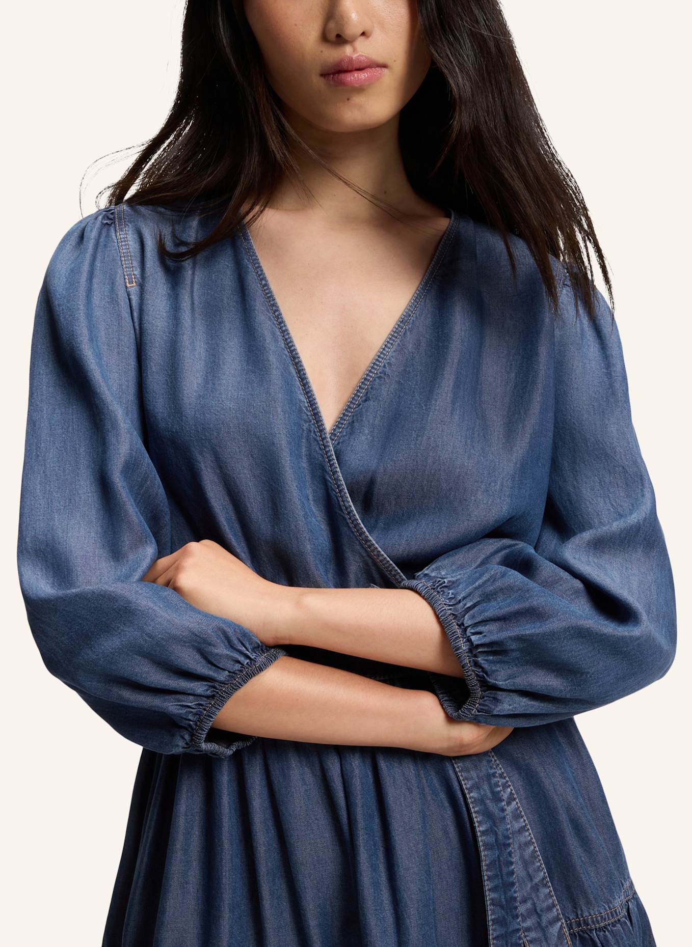 BOSS Kleid DARDY in Jeansoptik: BLAU