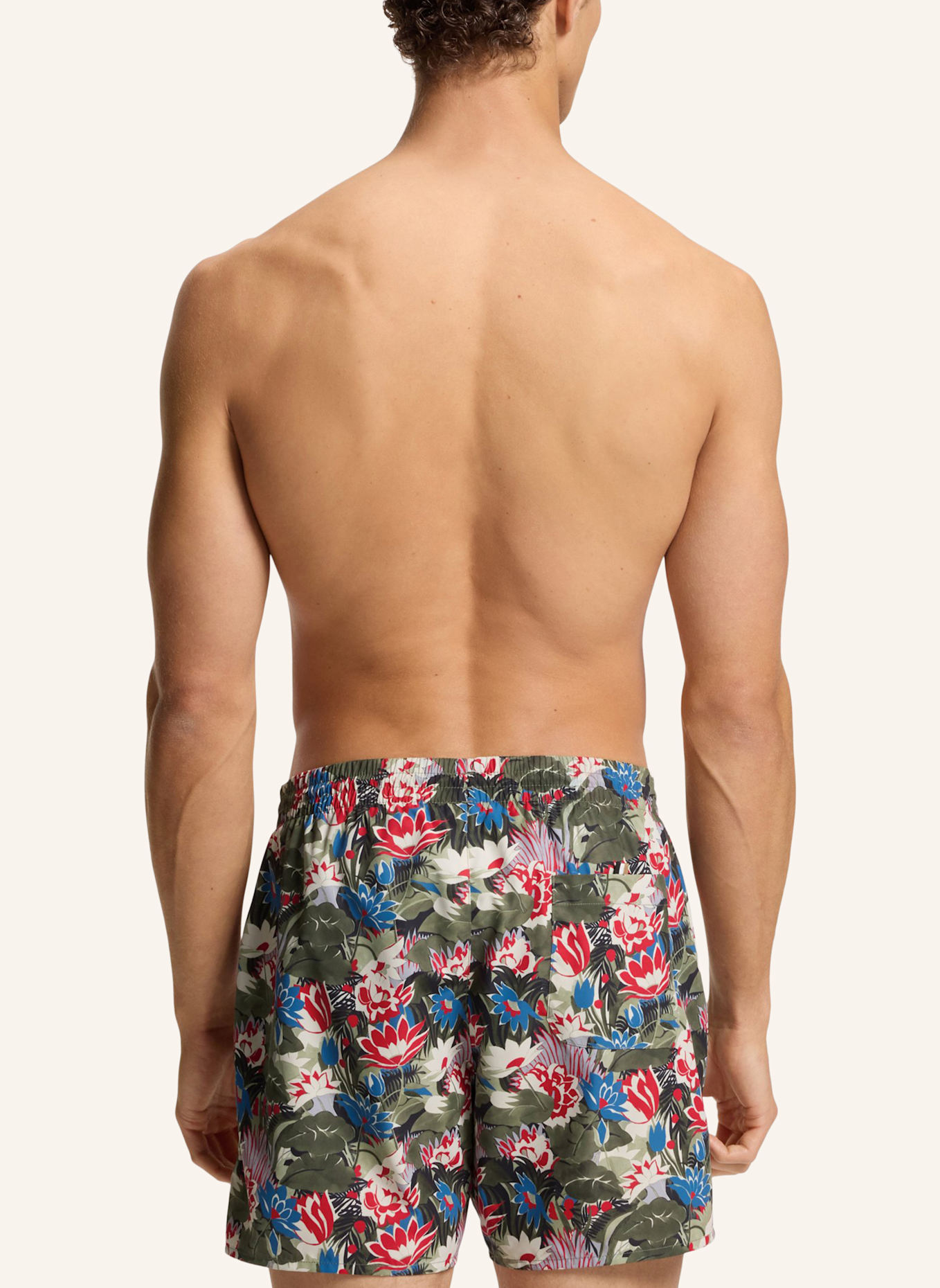 BOSS Badeshorts PIRANHA: GRÜN