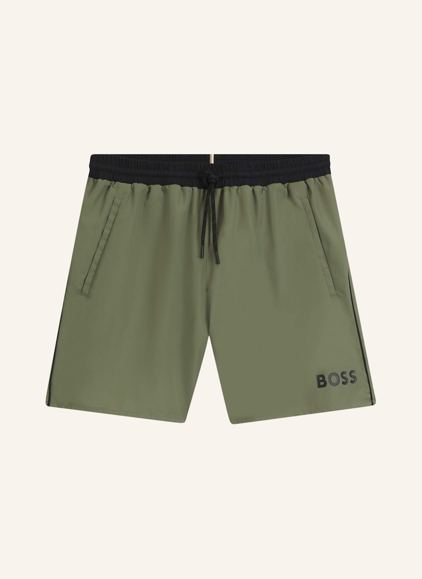 BOSS Badeshorts STARFISH: GRÜN