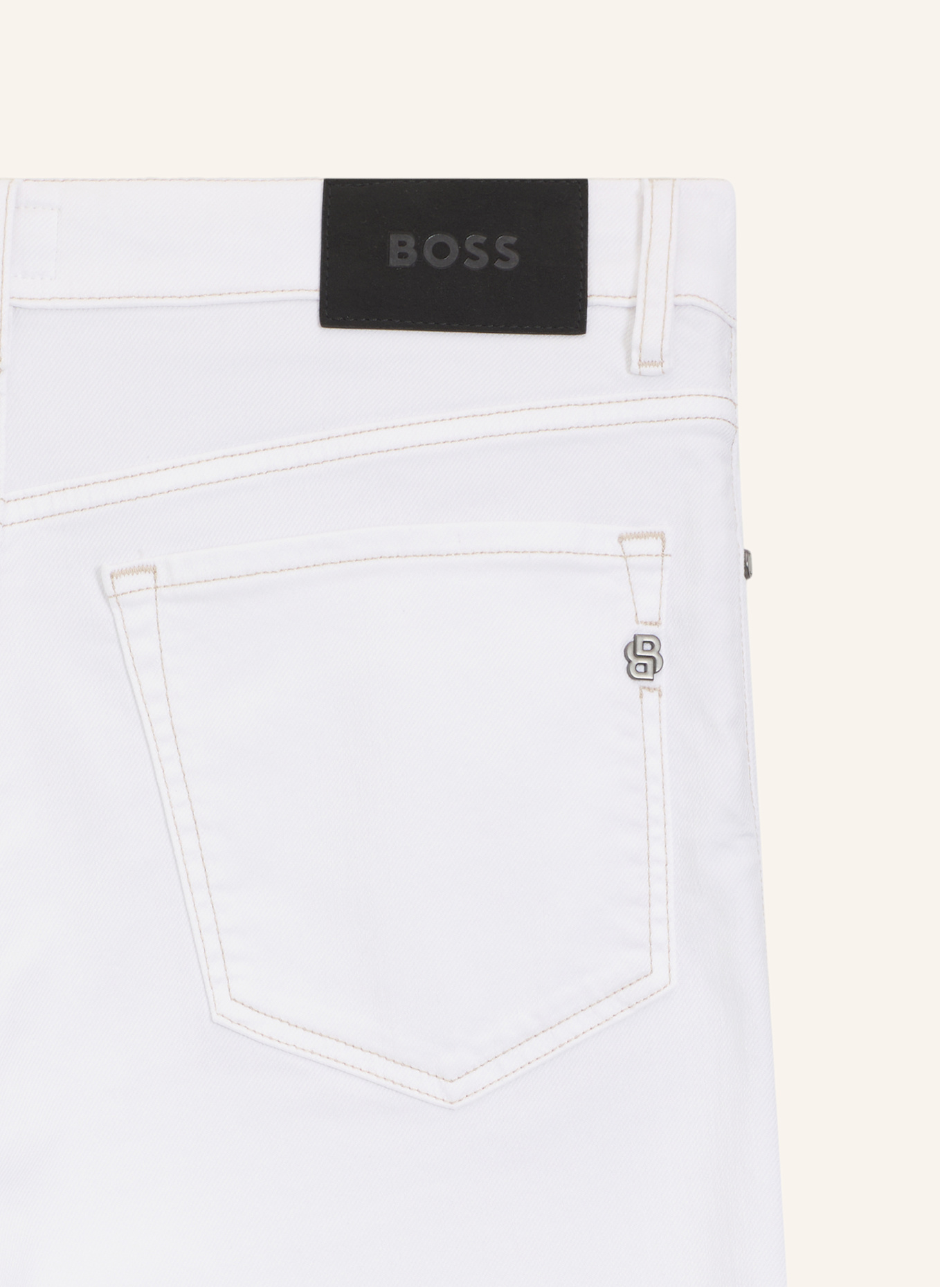 BOSS Jeans H-OGDEN_RMW Straight Fit: WEISS
