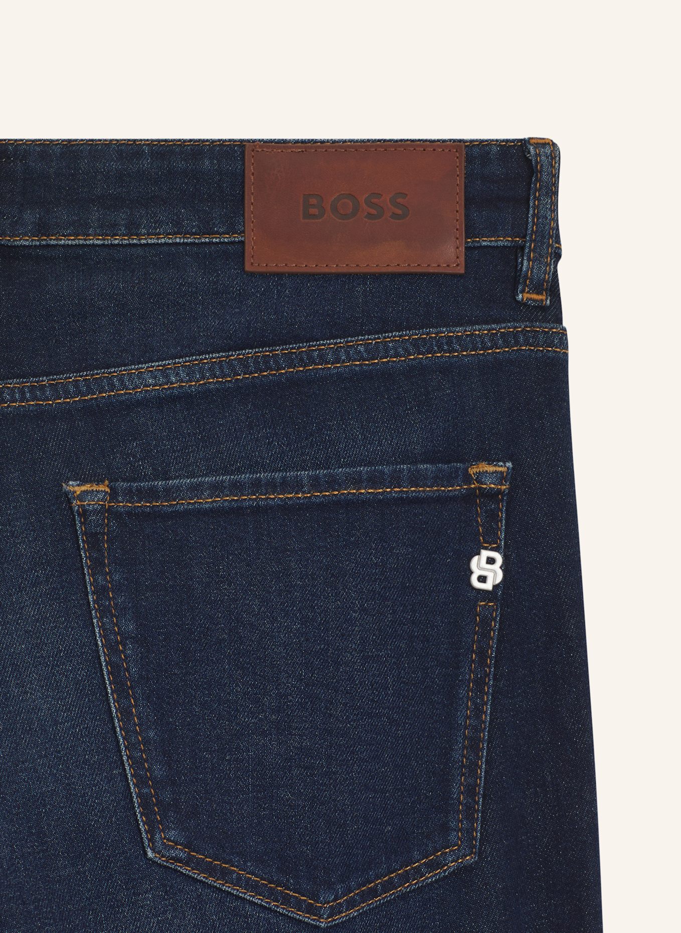 BOSS Jeans DELAWARE_TI Slim Fit: DUNKELBLAU