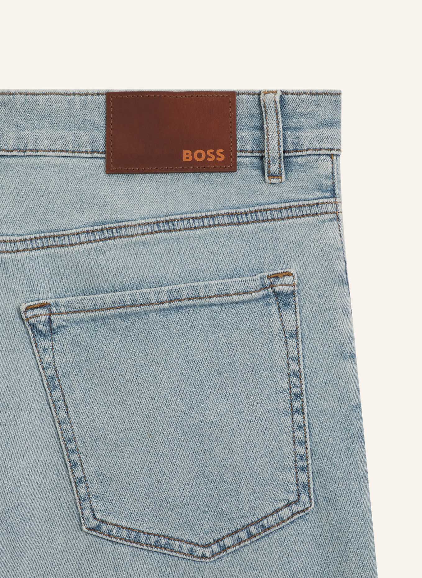 BOSS Short RE.MAINE SHORTS BO_Z Regular Fit: HELLBLAU