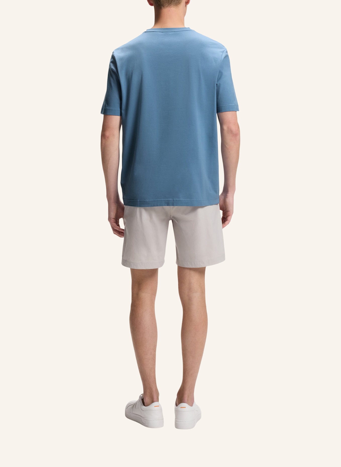 BOSS T-Shirt TCHUP_Z Relaxed Fit: HELLBLAU