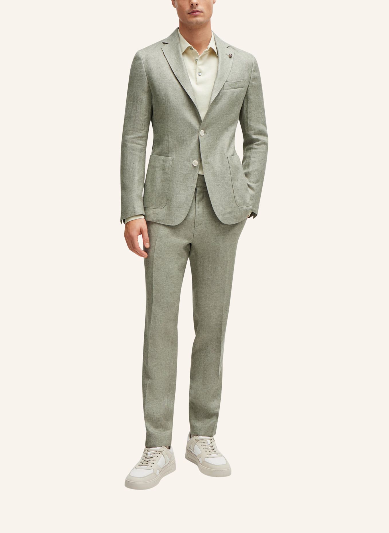 BOSS Blazer C-HANRY-233 Slim Fit: HELLGRÜN