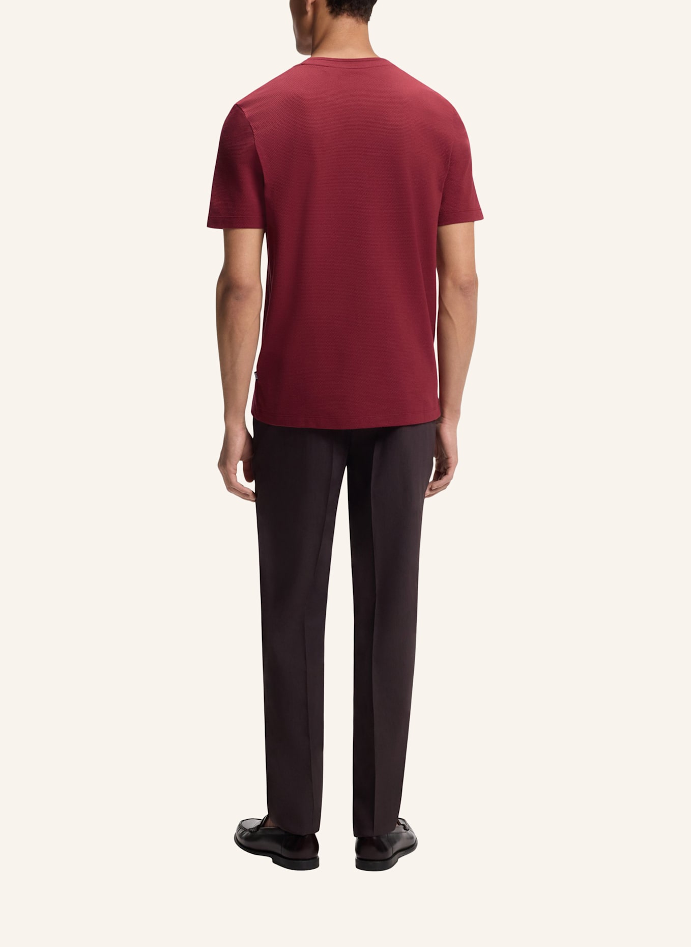 BOSS T-Shirt TIBURT: ROT