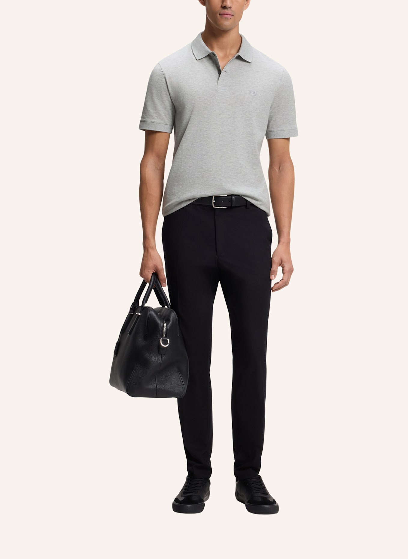 BOSS Sneaker AIDEN_TENN_SDGPUPN: SCHWARZ