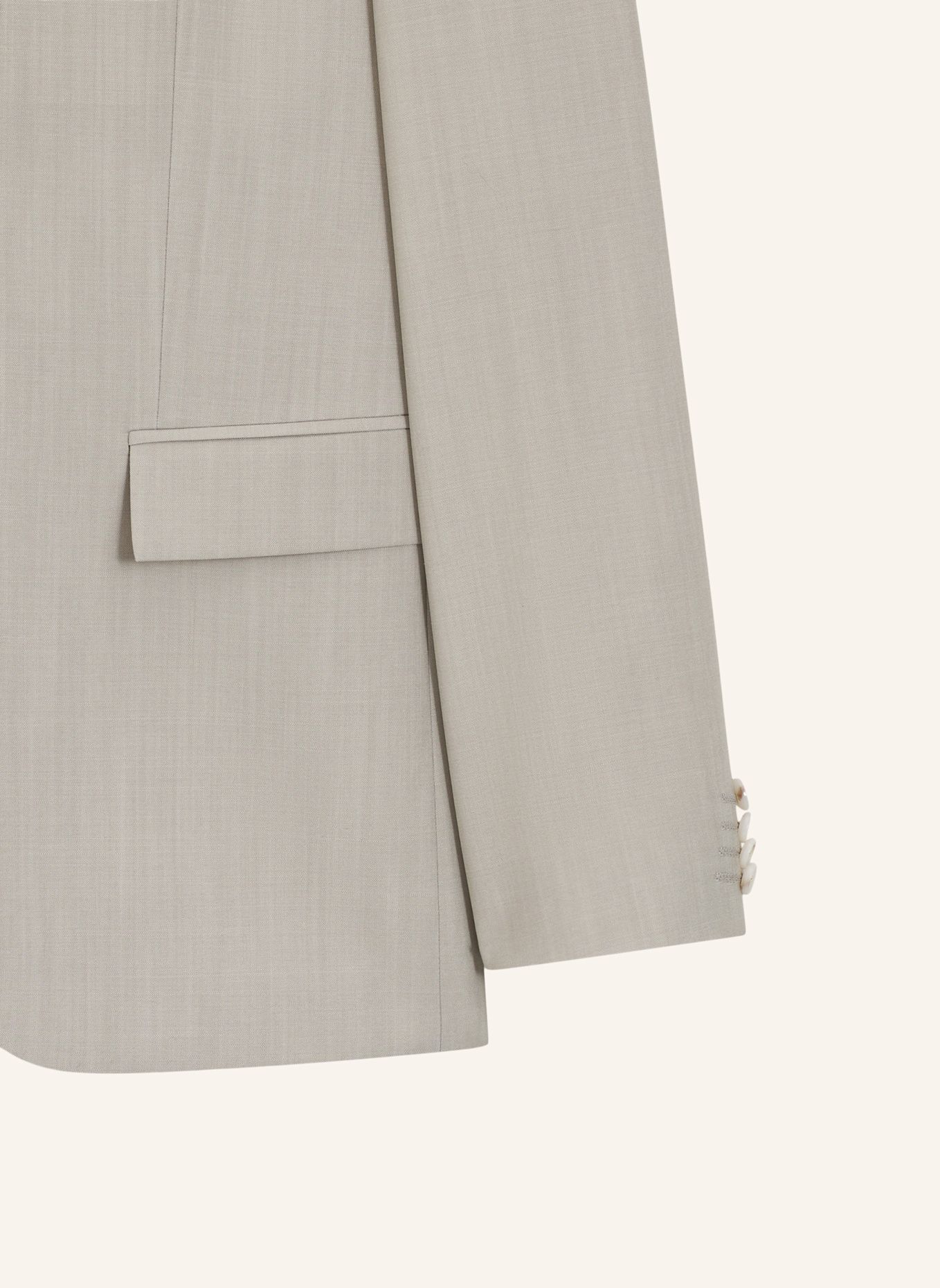 BOSS Business Anzug H-HOUSTON-3PCS-262 Slim Fit: GRAU