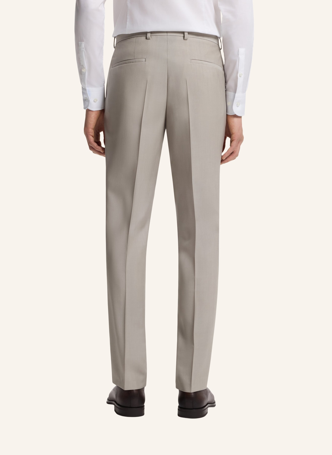 BOSS Business Anzug H-HOUSTON-3PCS-262 Slim Fit: GRAU