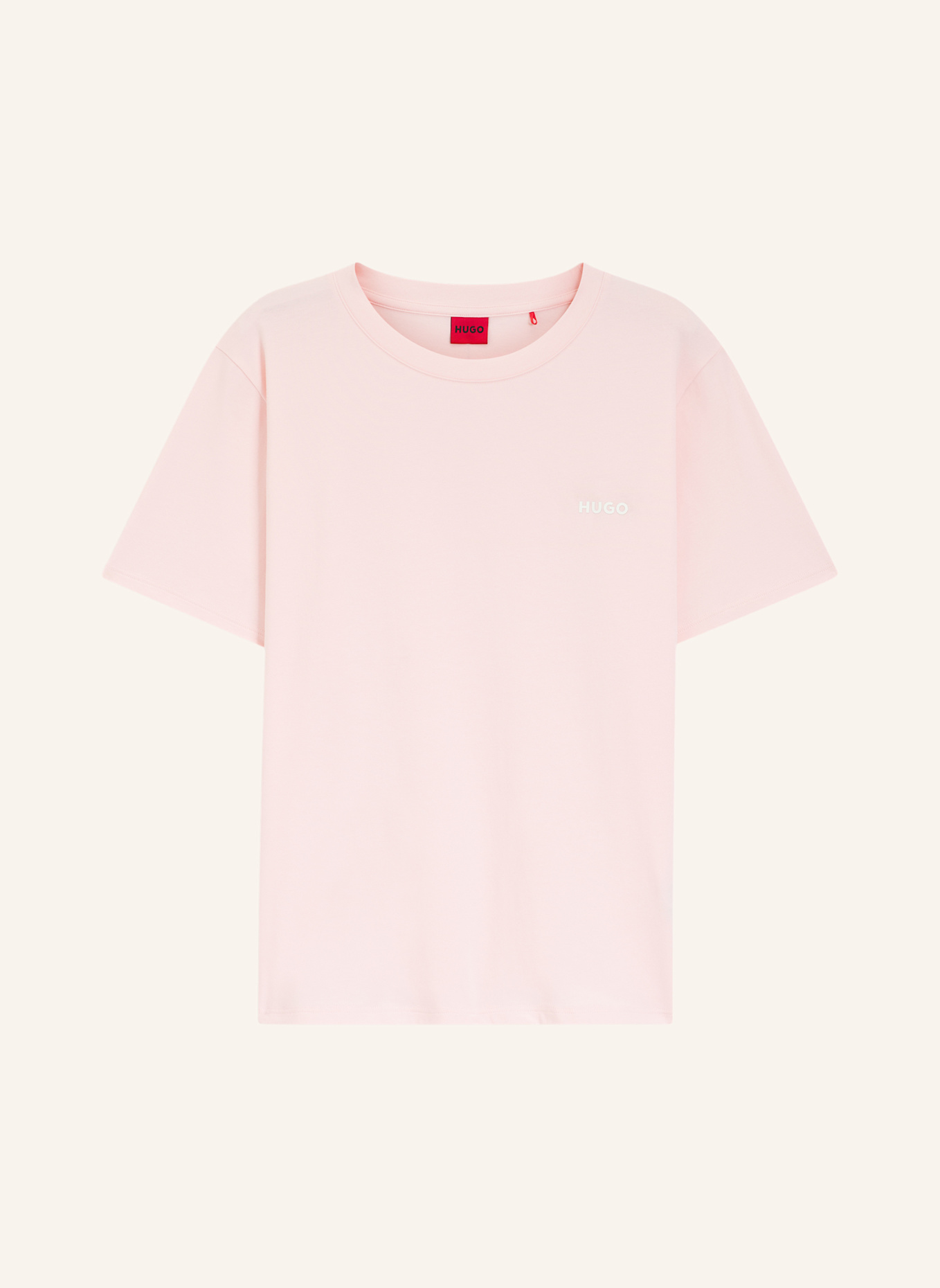 HUGO Pyjama-Oberteil HUGO ID T-SHIRT Relaxed Fit: HELLROSA