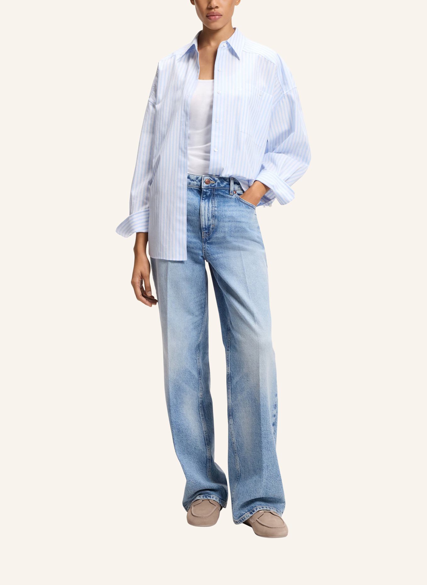 HUGO Flacher Schuh MYSTIE_MOCC_SD: HELLBRAUN