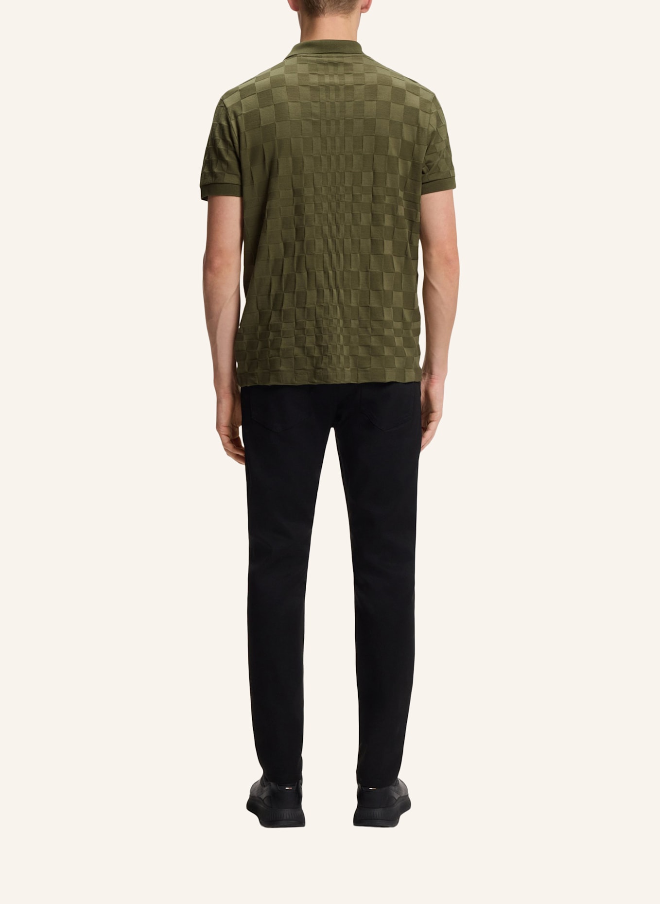 BOSS Poloshirt SPIRIT JACQ Regular Fit Porsche x BOSS: GRÜN