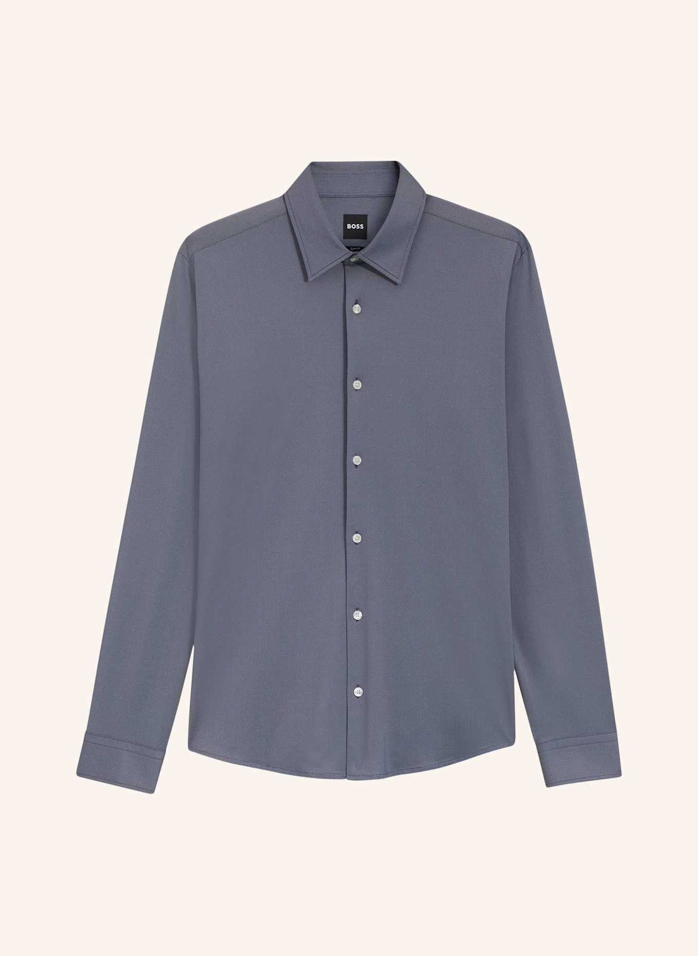 BOSS Casual Hemd P-ROAN-K-F-261 Slim Fit: DUNKELBLAU