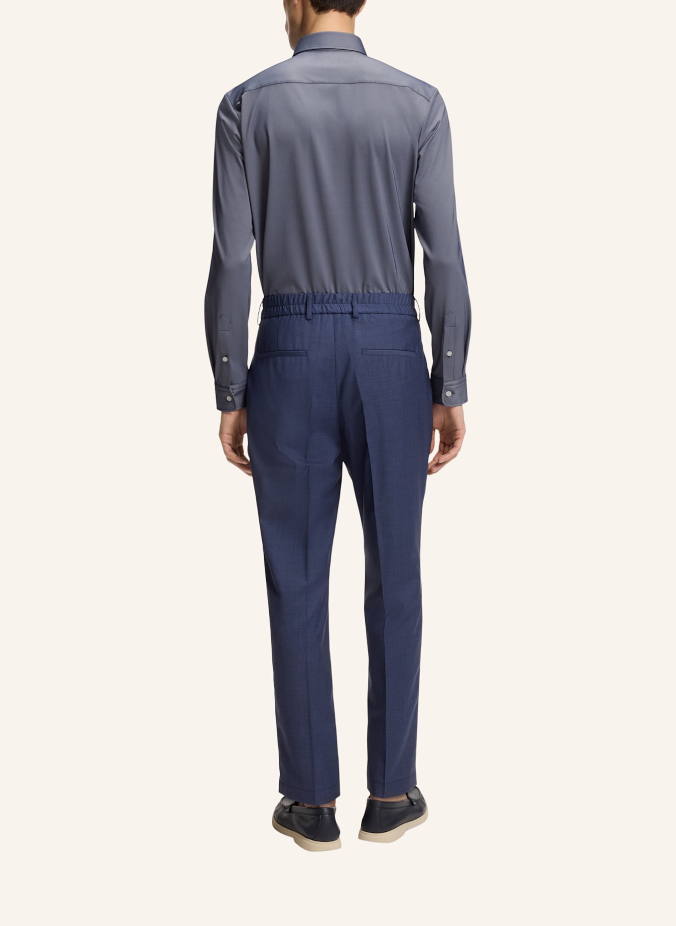 BOSS Casual Hemd P-ROAN-K-F-261 Slim Fit: DUNKELBLAU