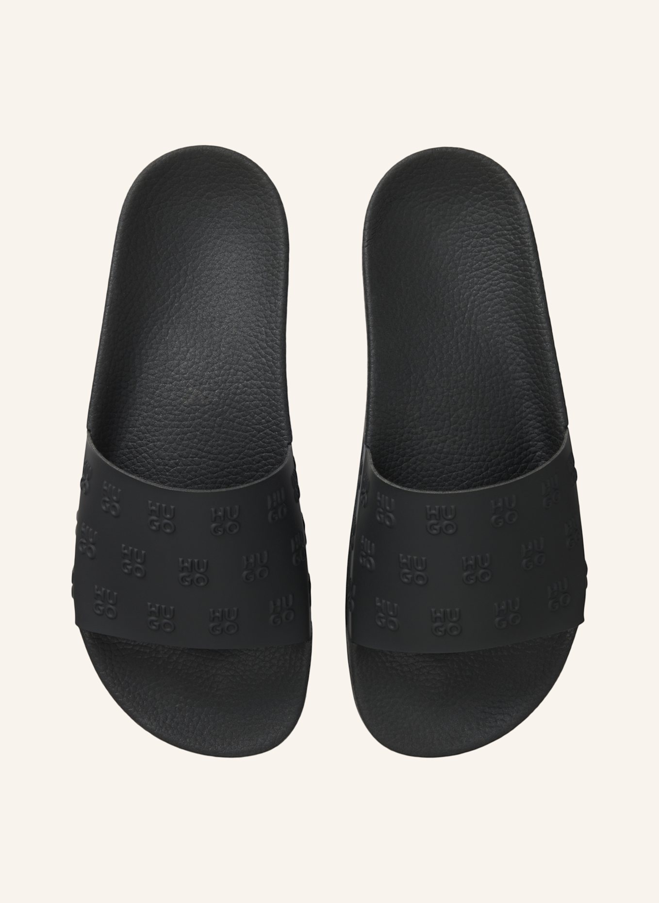 HUGO Sandale TIMEIN_SLID_MNG: SCHWARZ