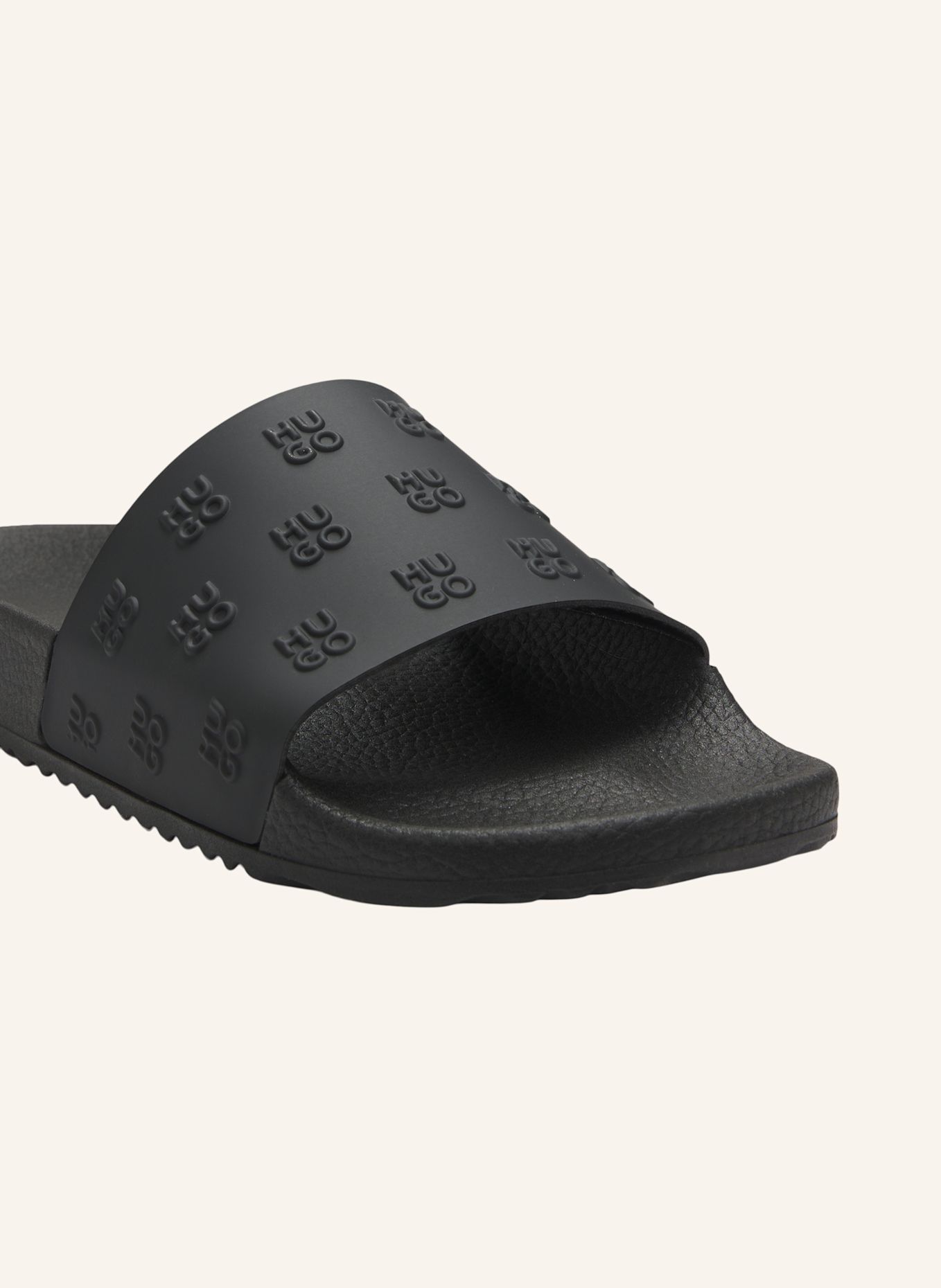 HUGO Sandale TIMEIN_SLID_MNG: SCHWARZ