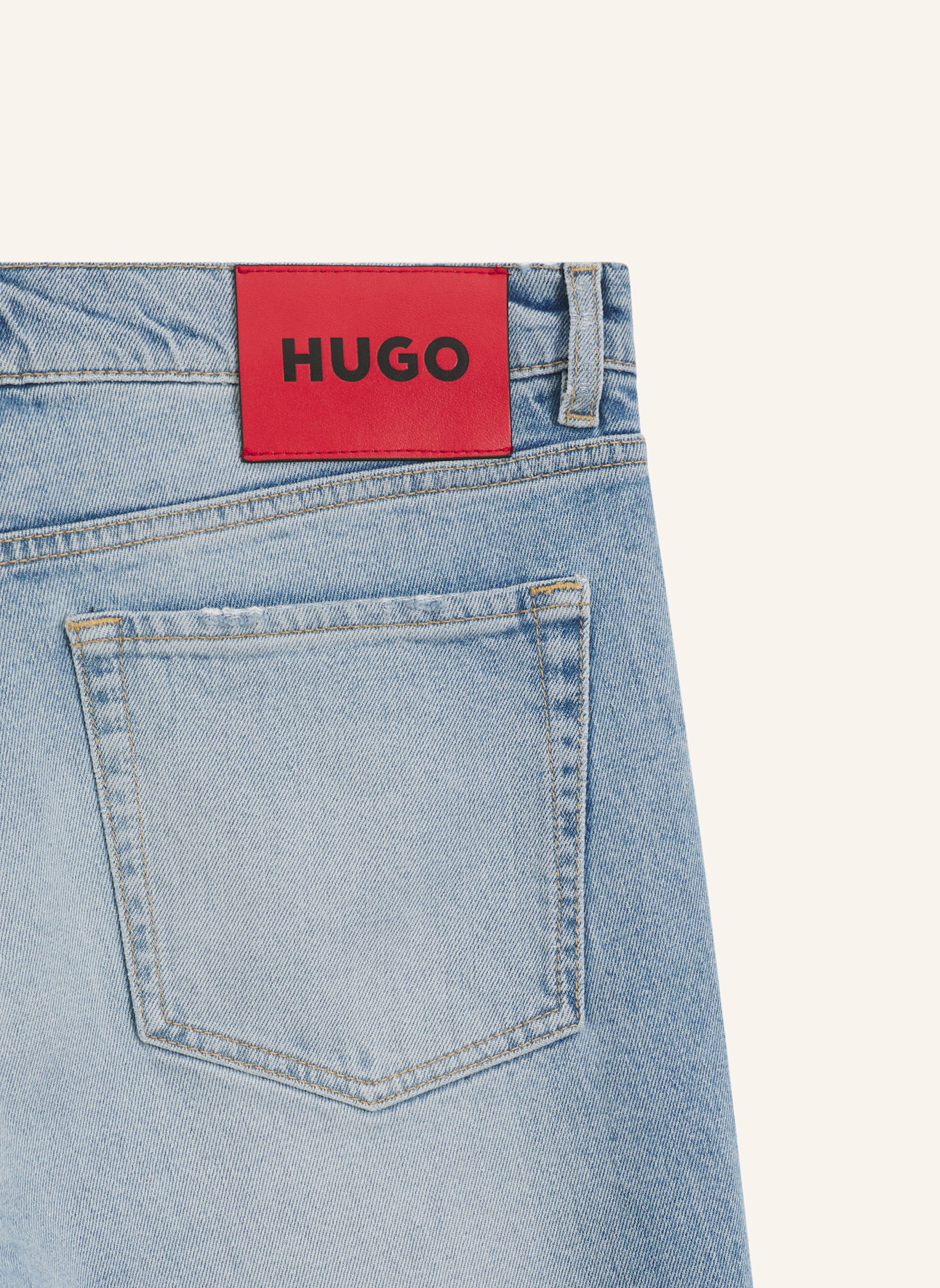 HUGO Jeans HUGO 634 Tapered Fit: HELLBLAU