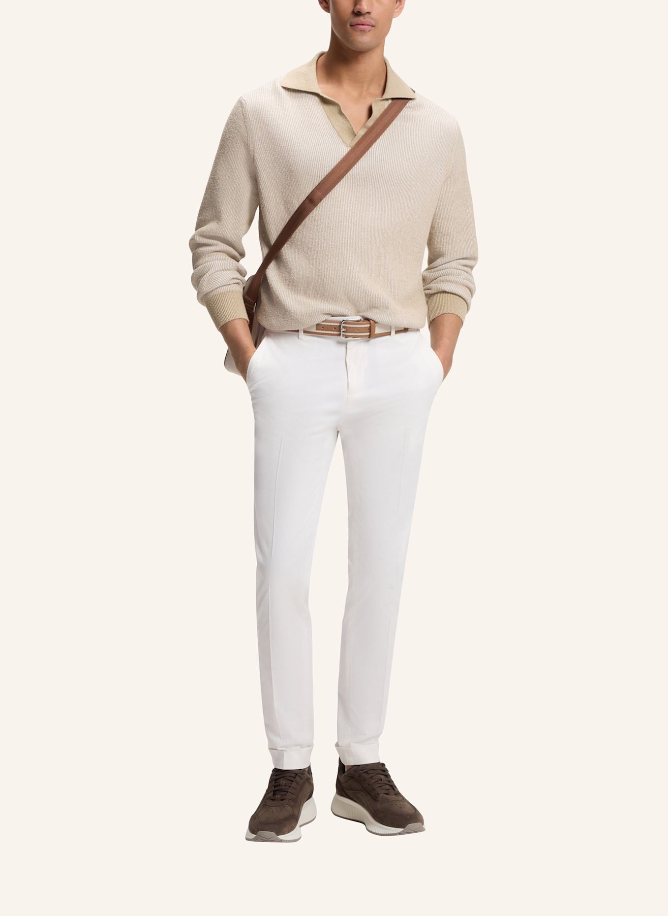 BOSS Sneaker TTNM EVO_RUNN_SDWXBR: DUNKELBRAUN