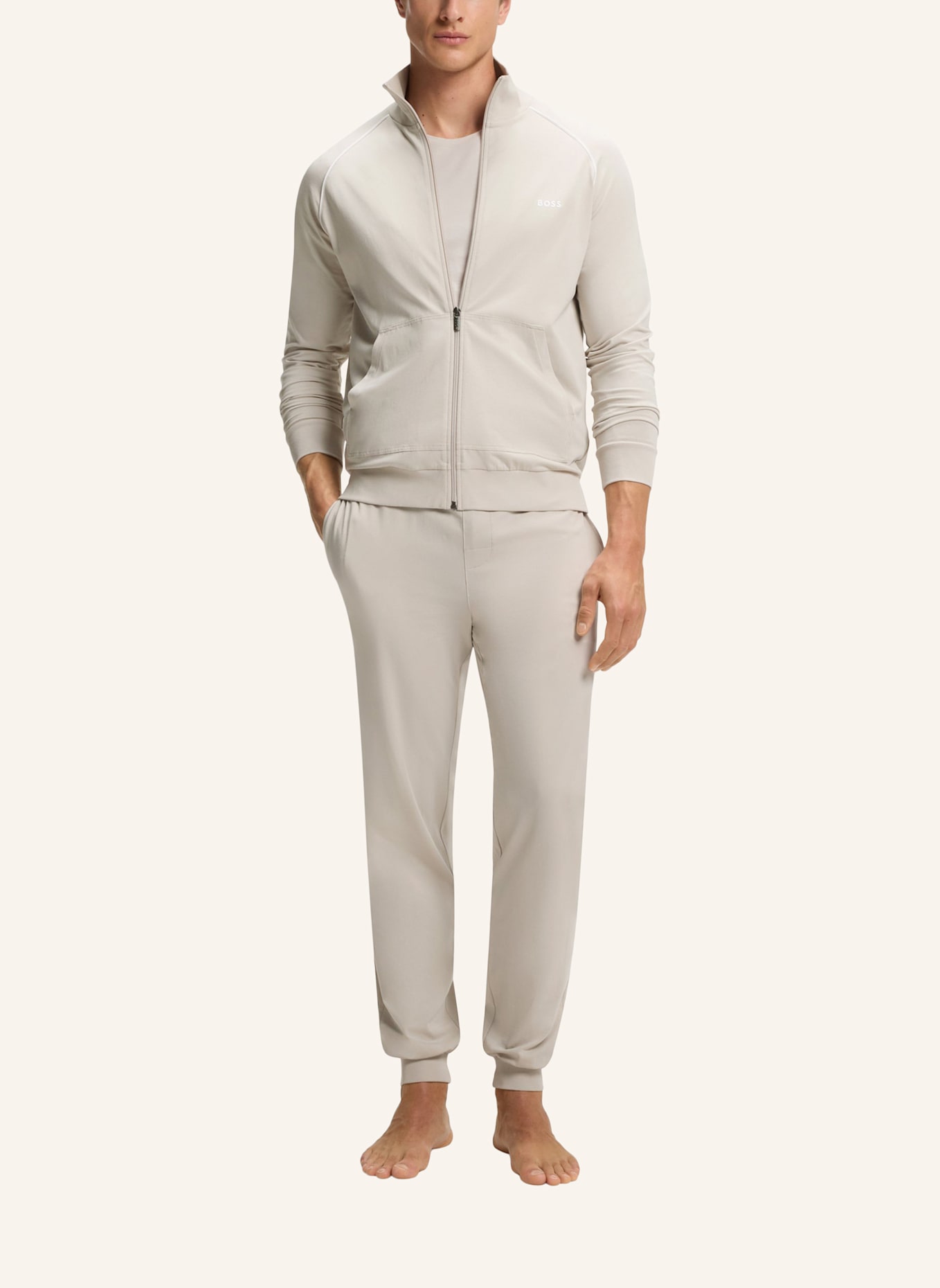 BOSS Lounge-Hose MIX&MATCH: GRAU