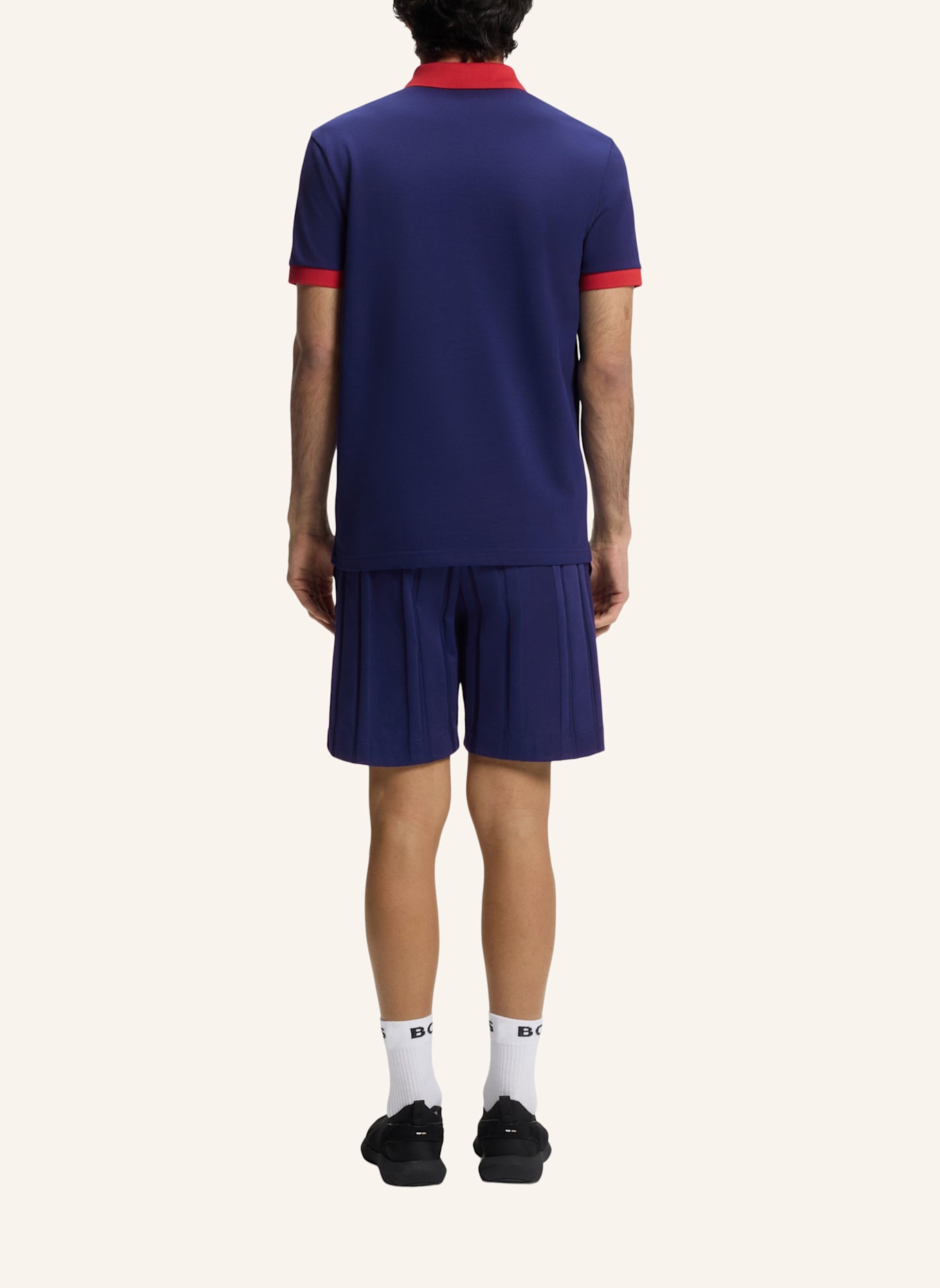 BOSS Poloshirt PL_BB BC LUX PADDY Regular Fit: DUNKELBLAU