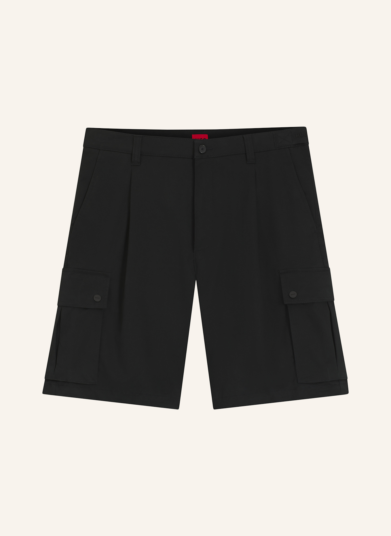HUGO Short CRAYSEN262S Straight Fit: SCHWARZ