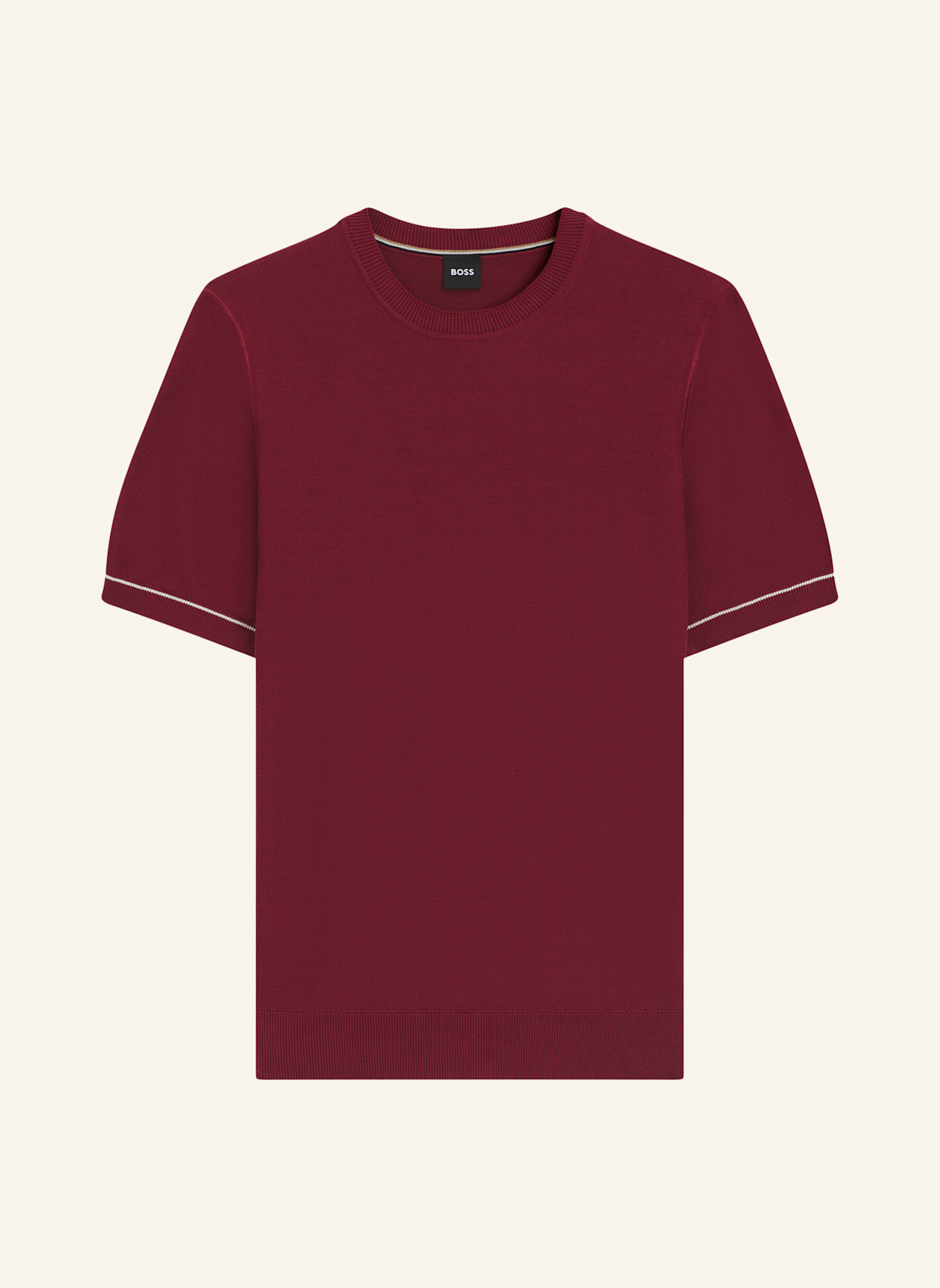 BOSS Pullover H-NALON Regular Fit: ROT