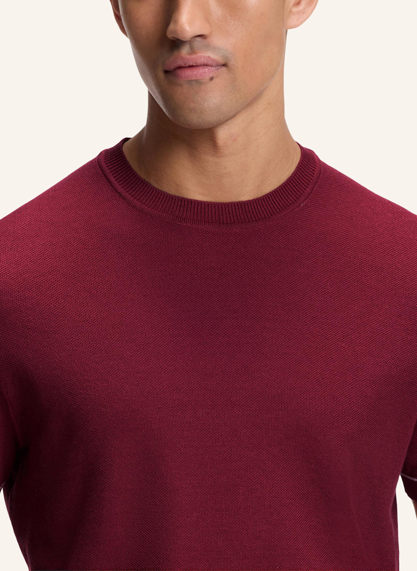 BOSS Pullover H-NALON Regular Fit: ROT
