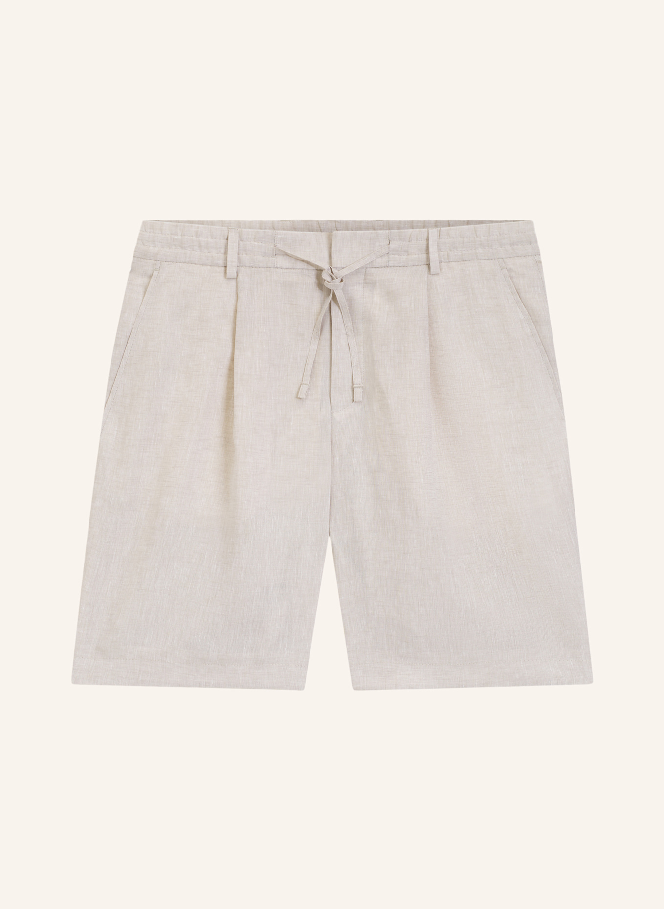 BOSS Short C-PERIN-RDS-S-262 Tapered Fit: BEIGE