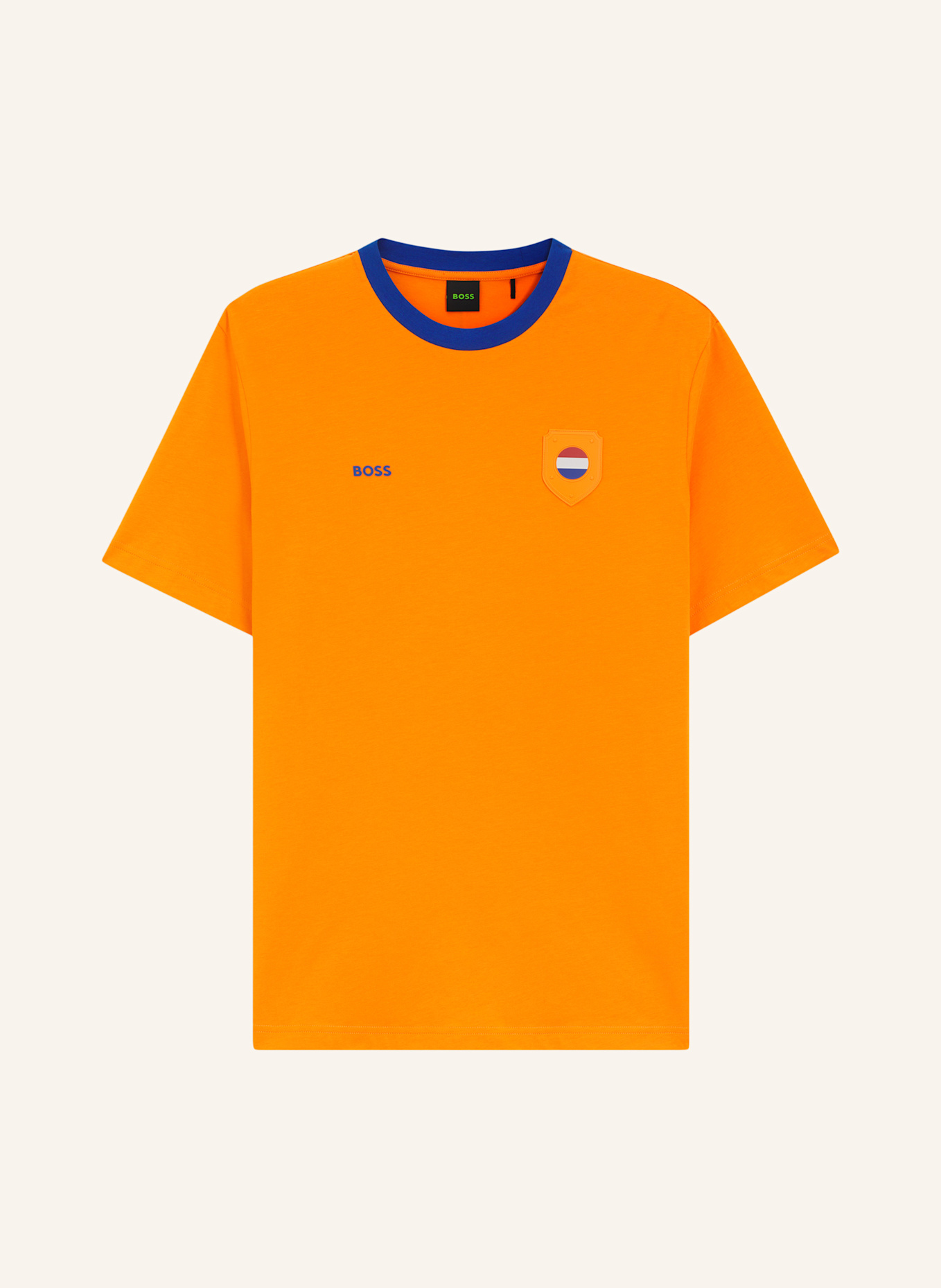 BOSS T-Shirt TS_BB BC LUX TEE Regular Fit: ORANGE