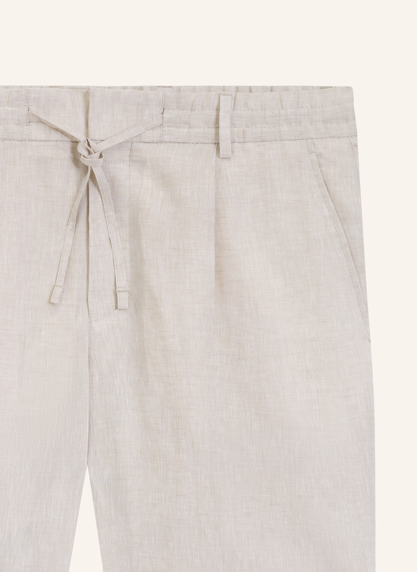 BOSS Short C-PERIN-RDS-S-262 Tapered Fit: BEIGE