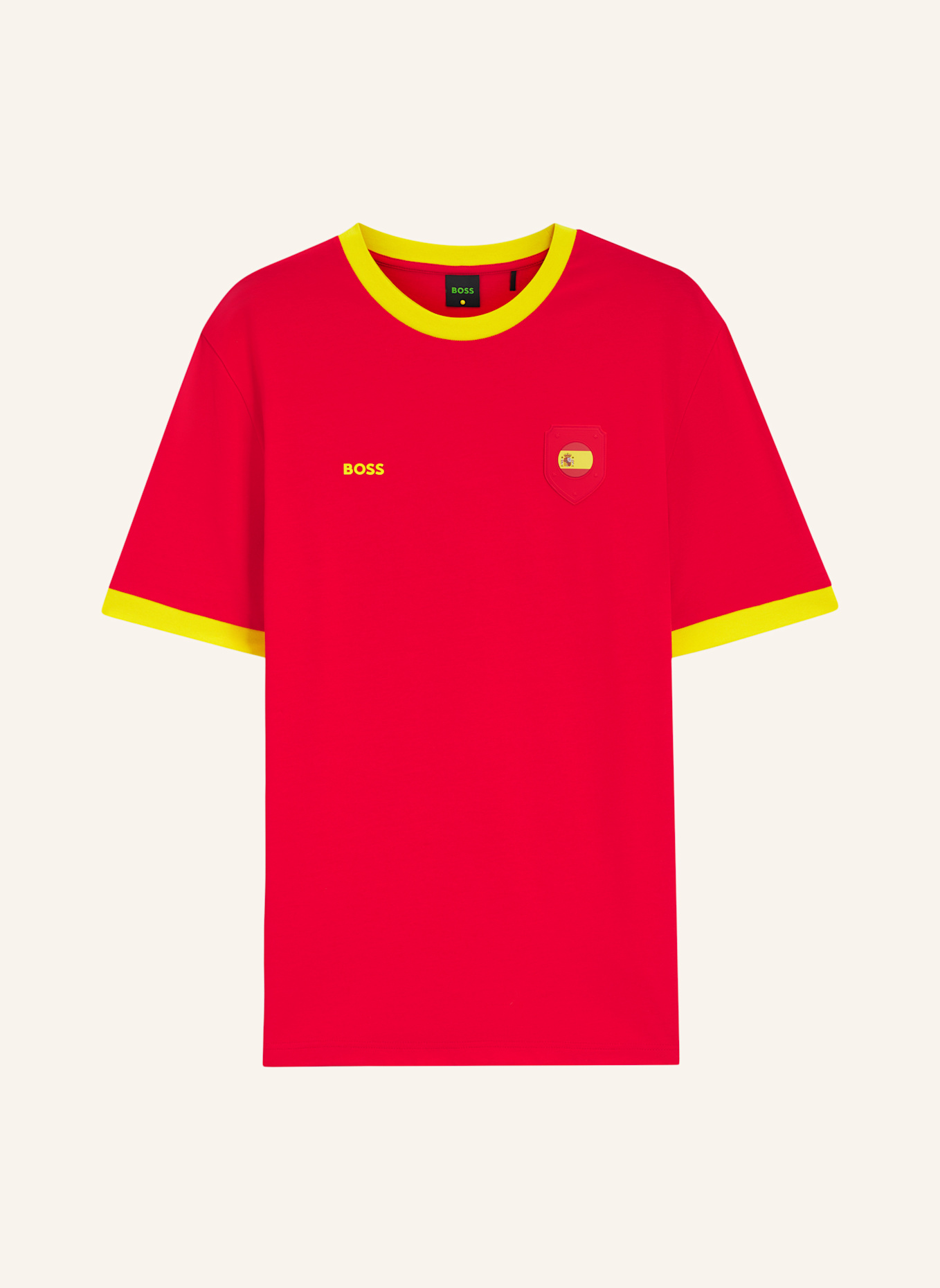 BOSS T-Shirt TS_BB BC LUX TEE Regular Fit: ROT