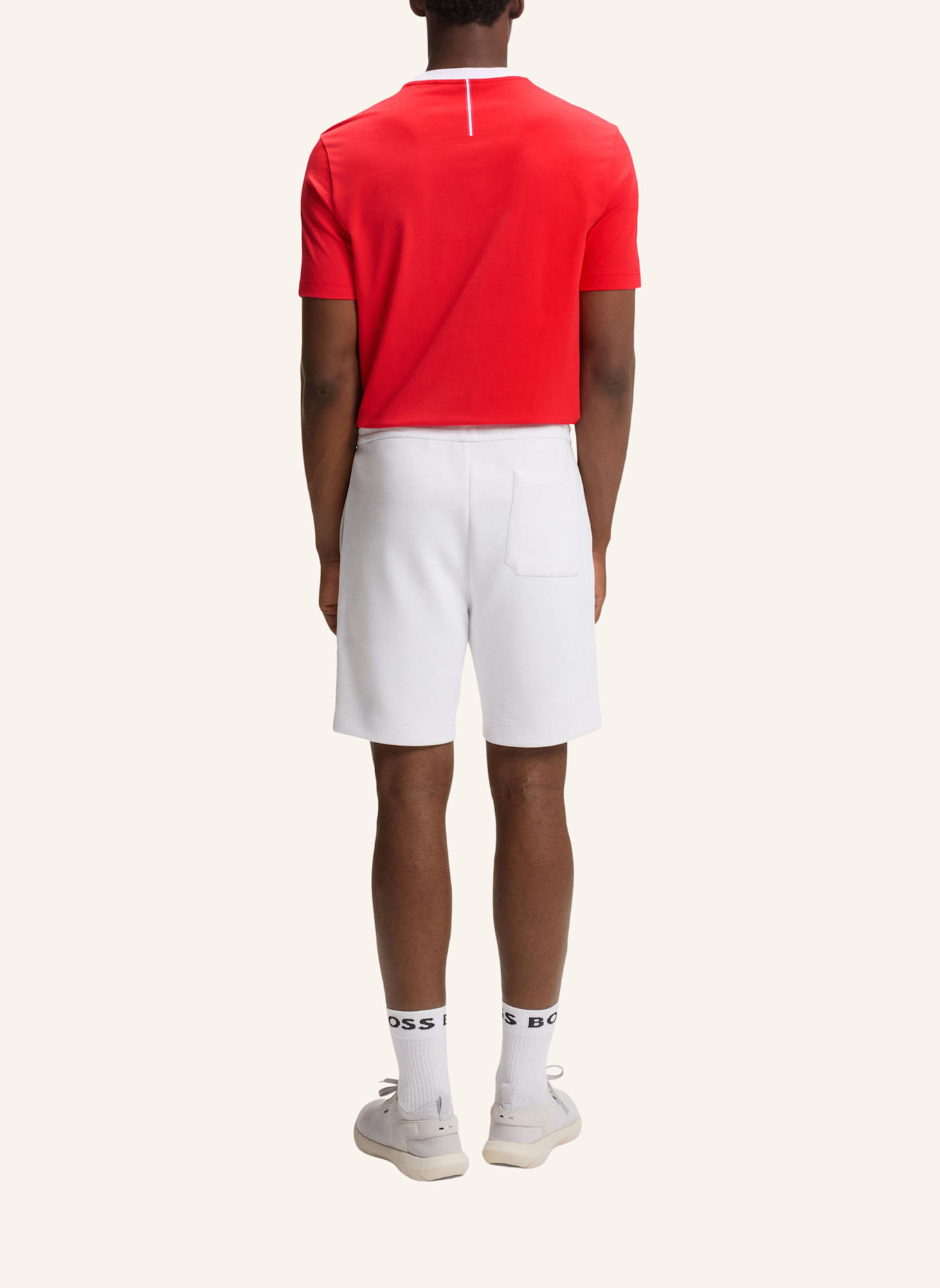 BOSS T-Shirt TS_BB BC LUX TEE Regular Fit: ROT