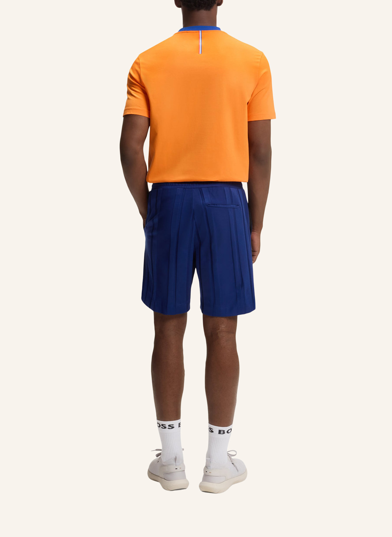 BOSS T-Shirt TS_BB BC LUX TEE Regular Fit: ORANGE