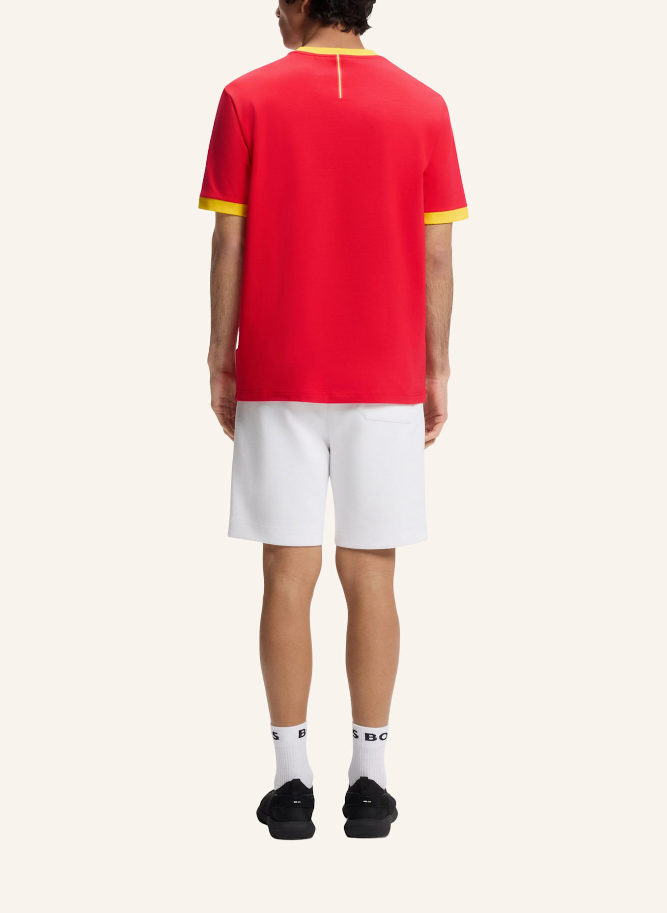 BOSS T-Shirt TS_BB BC LUX TEE Regular Fit: ROT