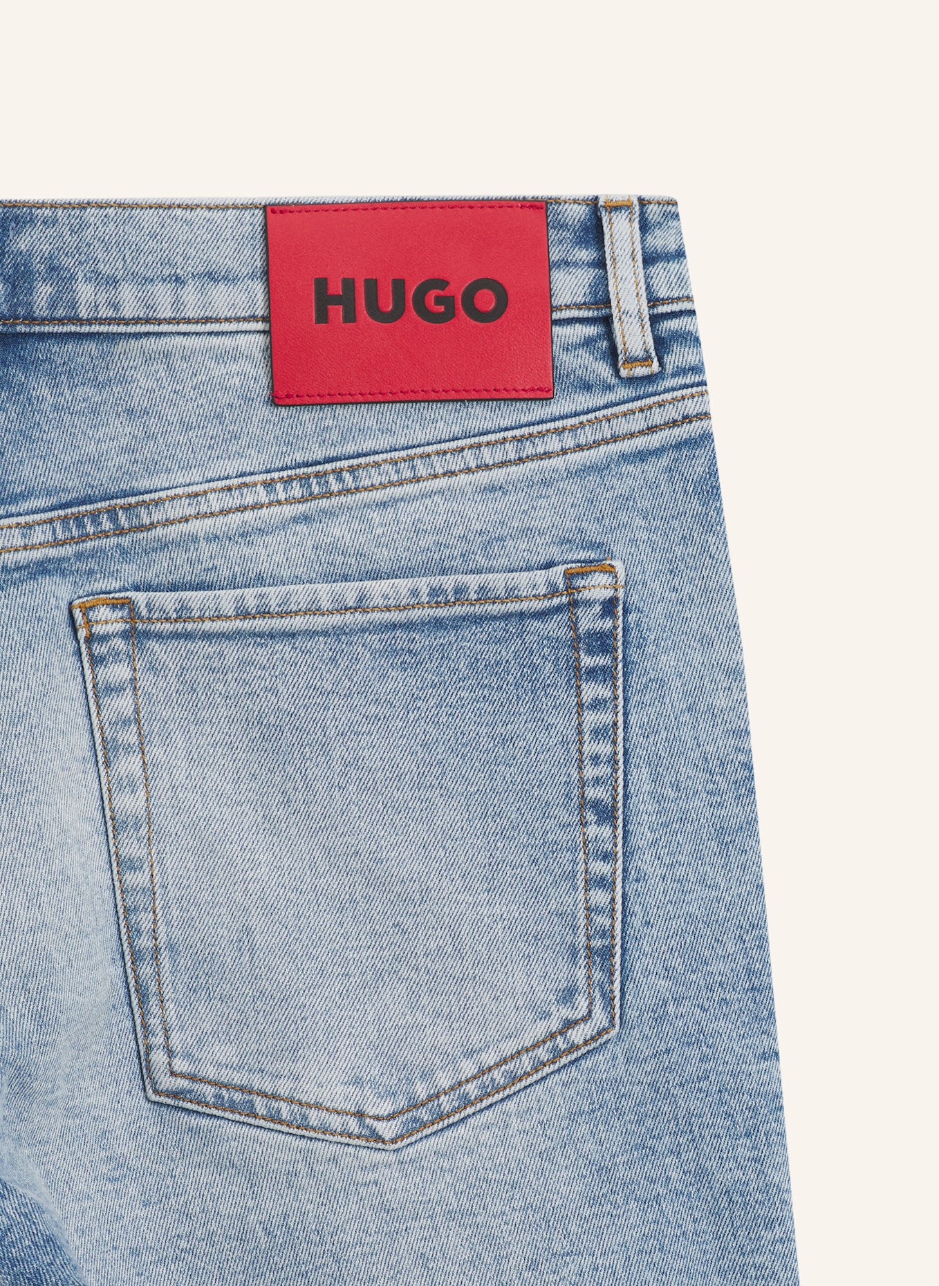 HUGO Jeans HUGO 634/S Tapered Fit: BLAU