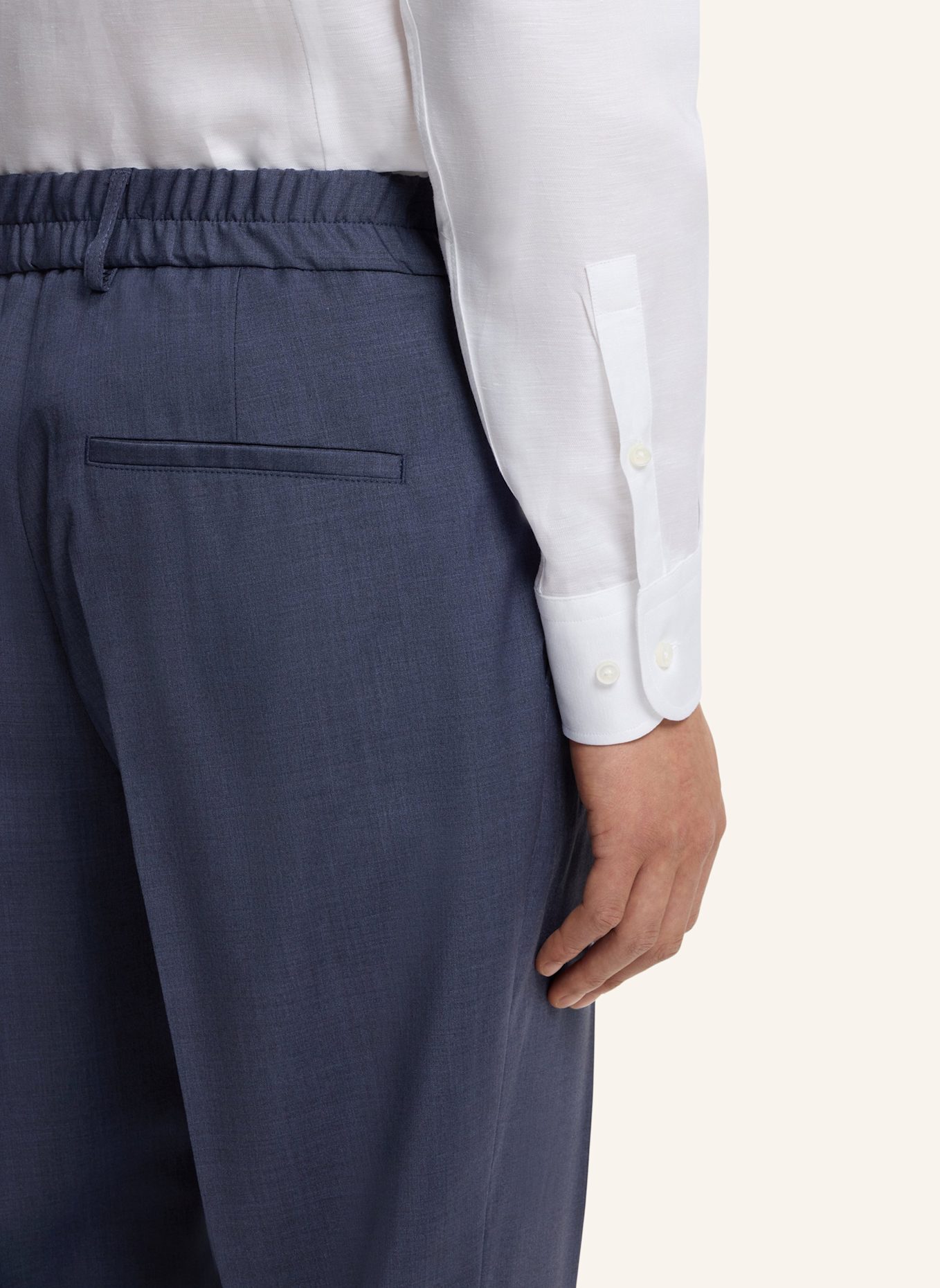 BOSS Business Hose P-PERIN-CW-WG-262 Tapered Fit: BLAU