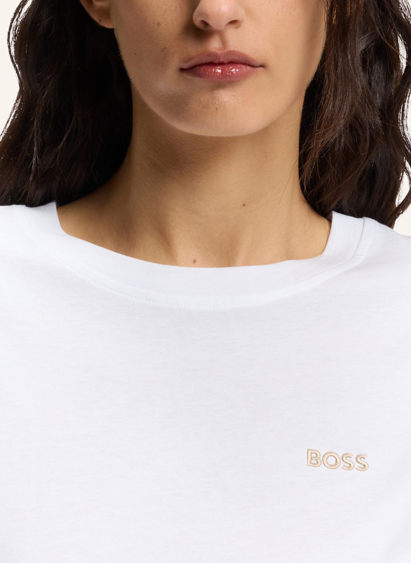 BOSS T-Shirt C_ESOGO_1 Regular Fit: WEISS