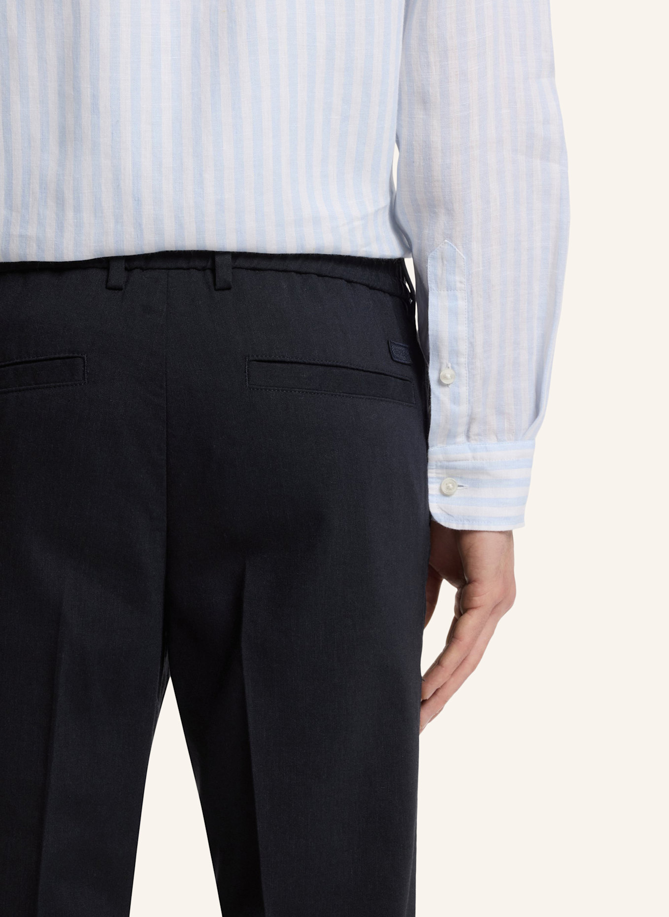 BOSS Casual Hose H-KANE1-RDS: DUNKELBLAU