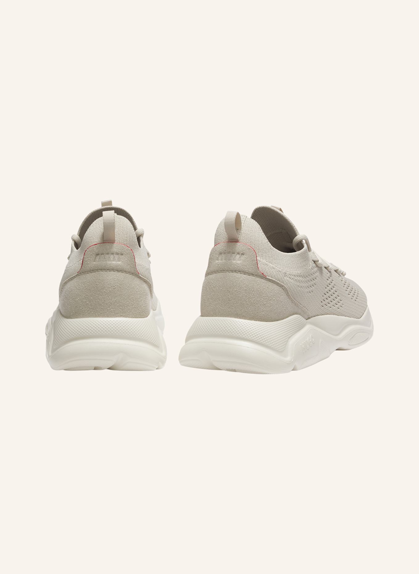 HUGO Sneaker LEON_RUNN_KNMF: BEIGE