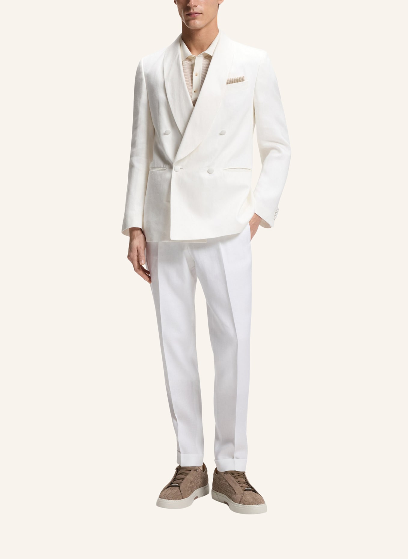 BOSS Sneaker GARY_TENN_SDWVHD: KHAKI