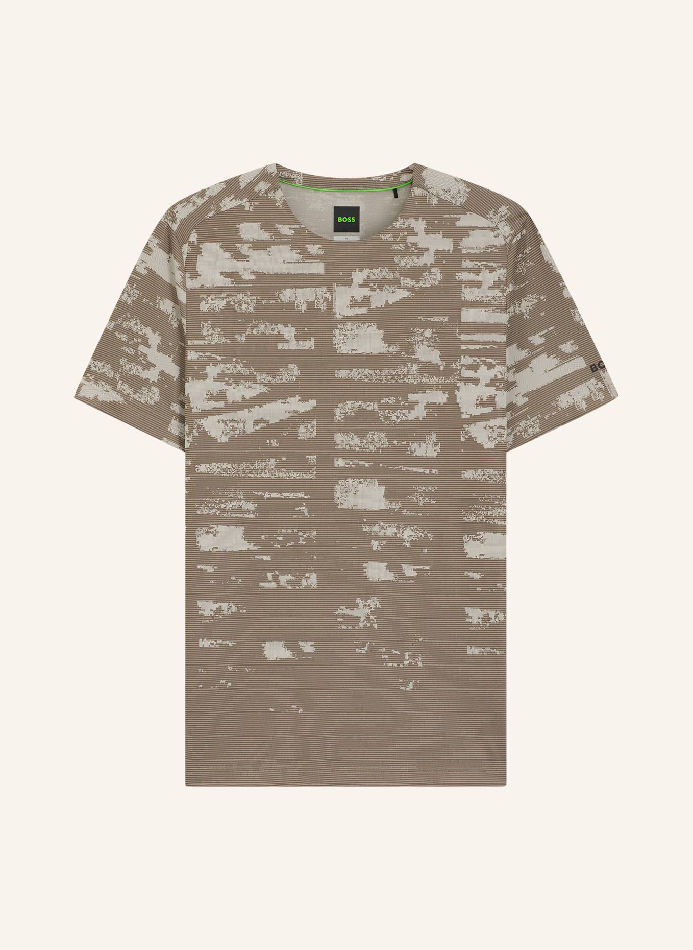 BOSS T-Shirt TS_ACTIVE REPEAT Slim Fit: HELLGRÜN